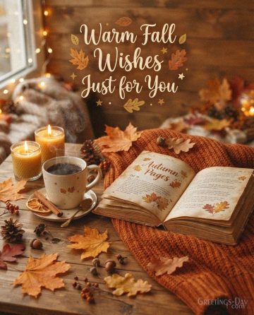 Warm Fall Wishes Just for You