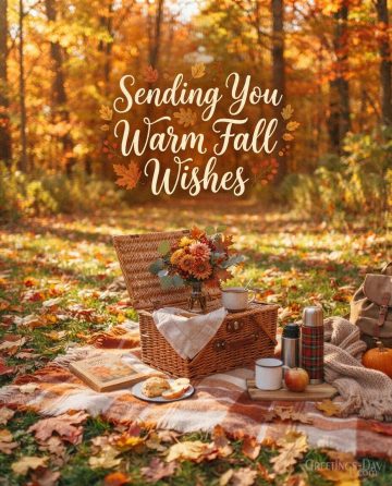 Sending You Warm Fall Wishes