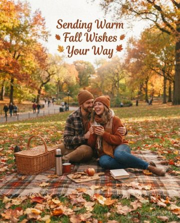 Sending Warm Fall Wishes Your Way
