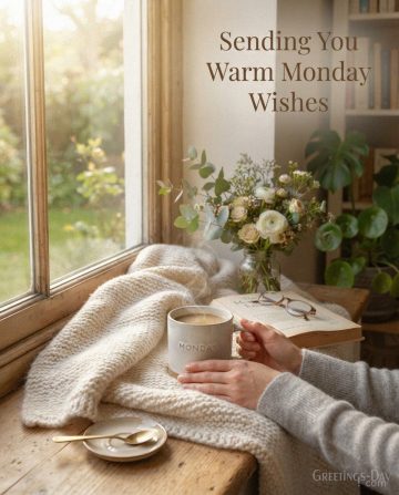 Sending You Warm Monday Wishes