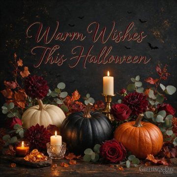 Warm Wishes This Halloween
