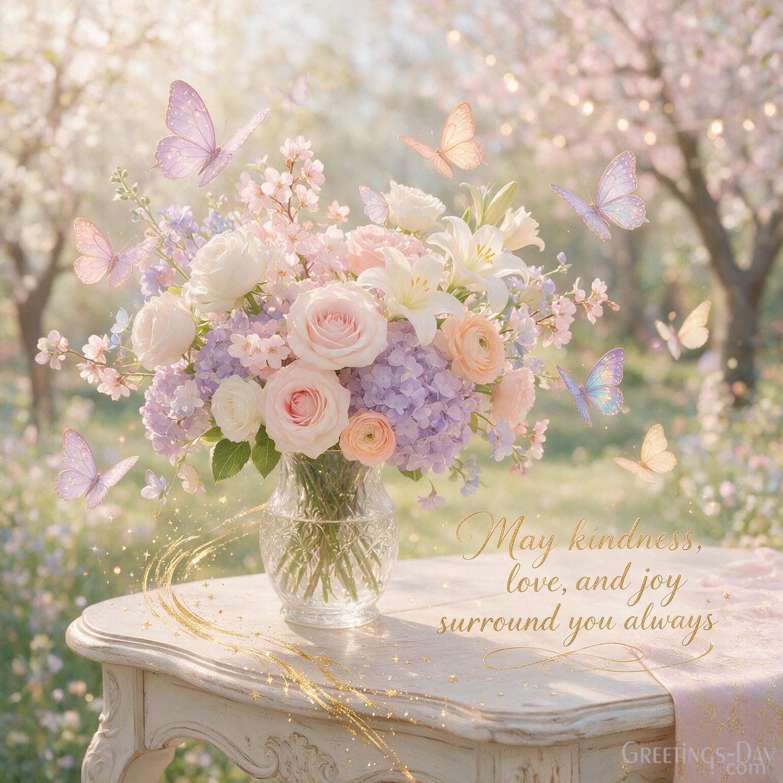 Happy Birthday – May Kindness, Love, and Joy Surround You Always