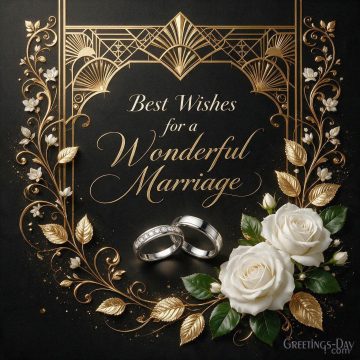 Best Wishes for a Wonderful Marriage