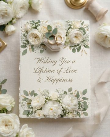 Wishing You a Lifetime of Love & Happiness