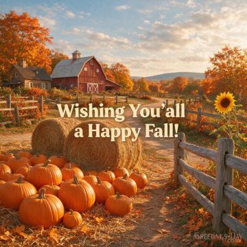 Wishing Y’all a Happy Fall!