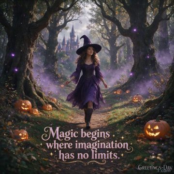 Magic Begins Where Imagination Has No Limits