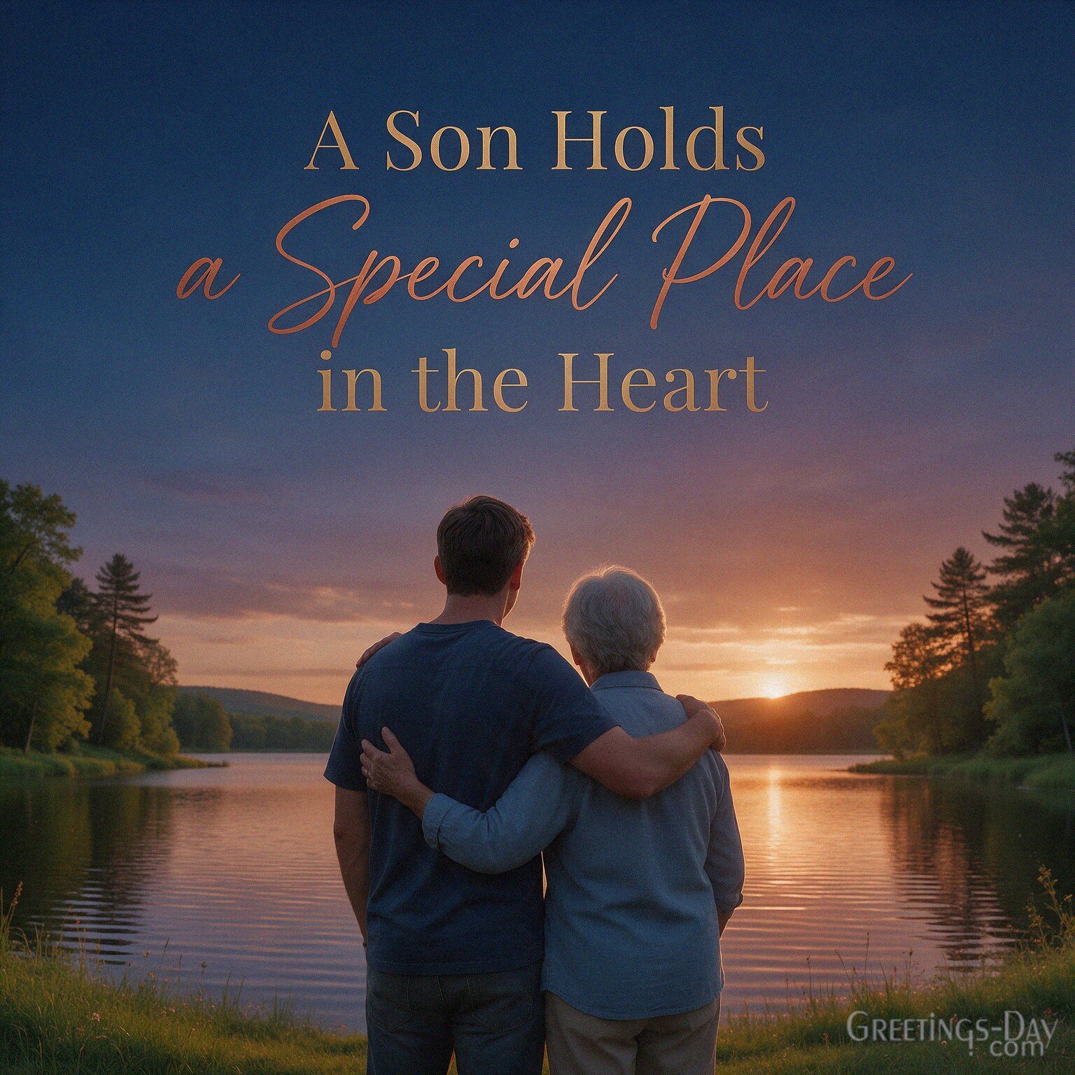 A Son Holds a Special Place in the Heart