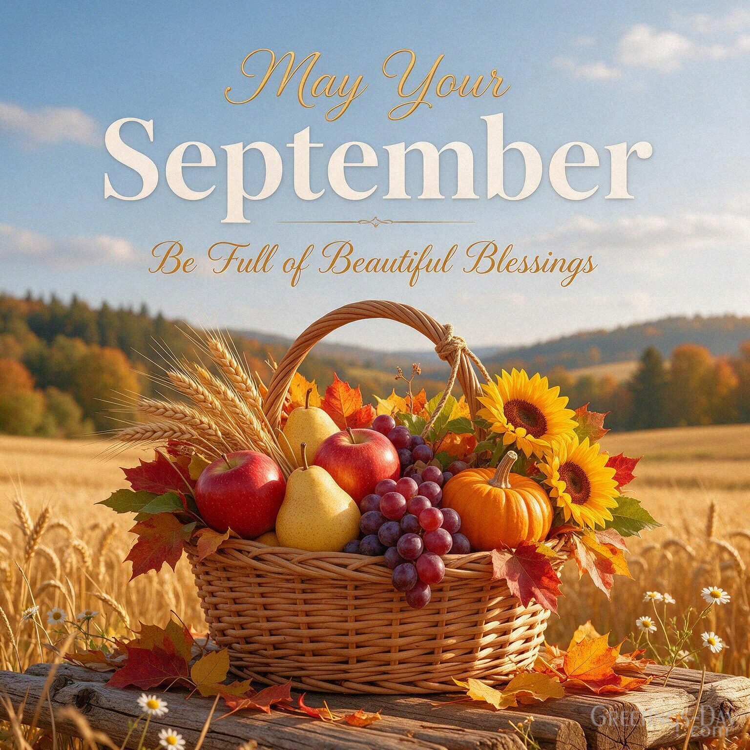 May Your September Be Full of Beautiful Blessings