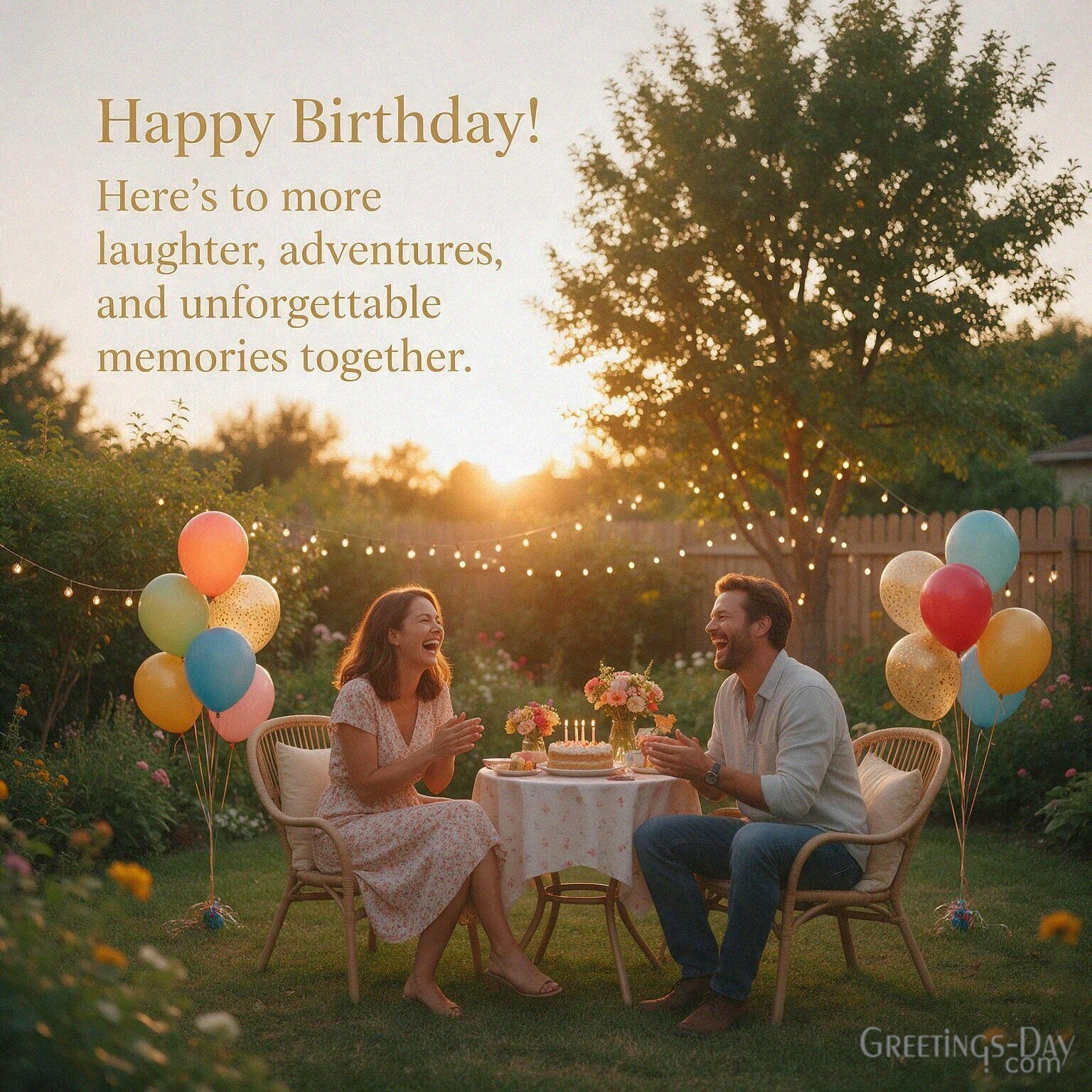 More Laughter, Adventures, and Memories Together