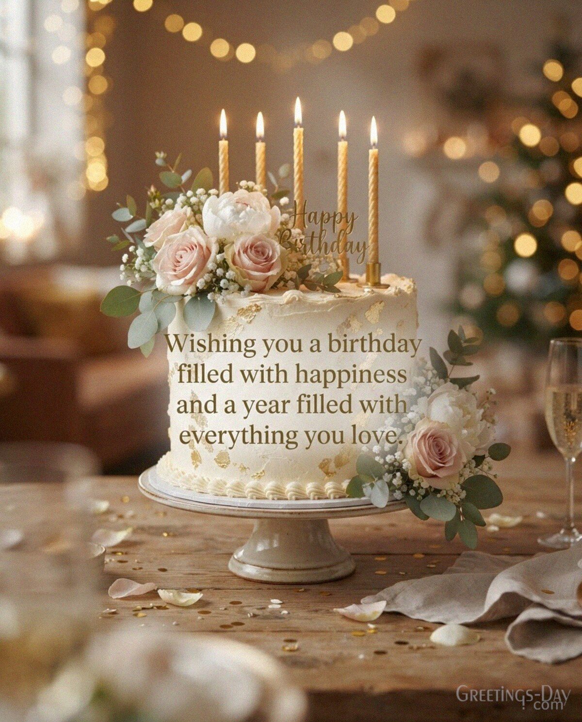 Wishing You a Birthday Filled with Happiness