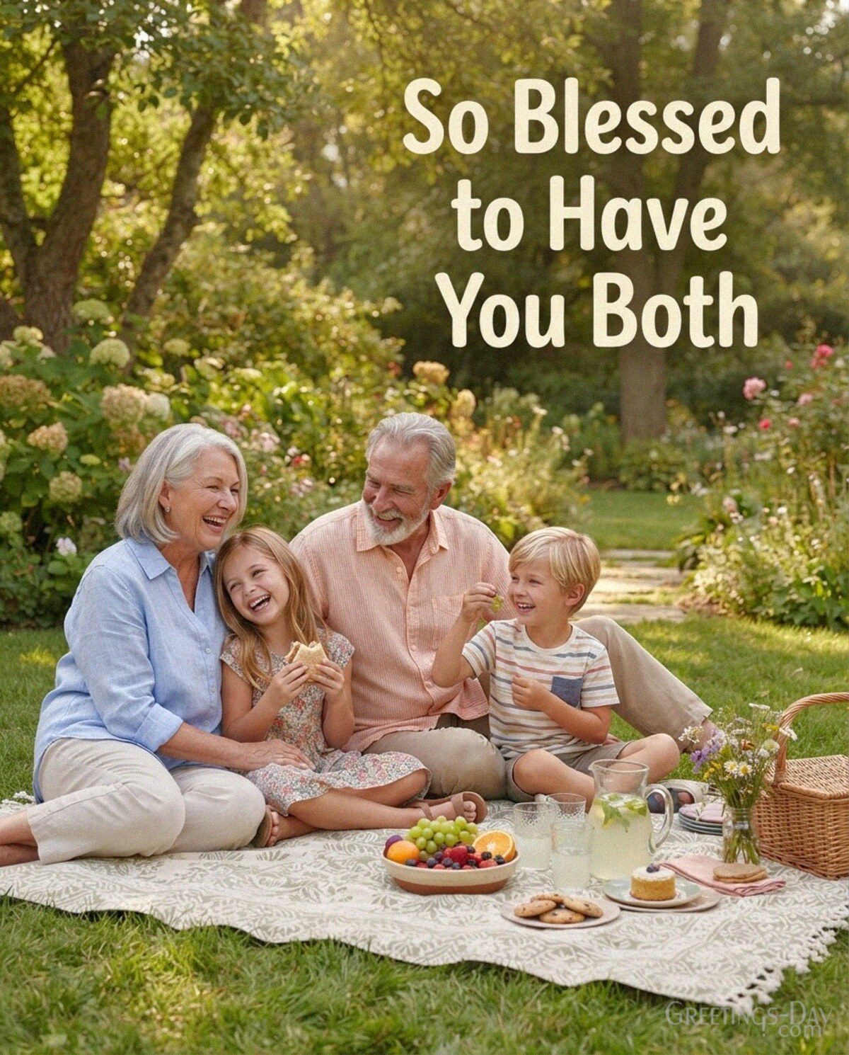 So Blessed to Have You Both