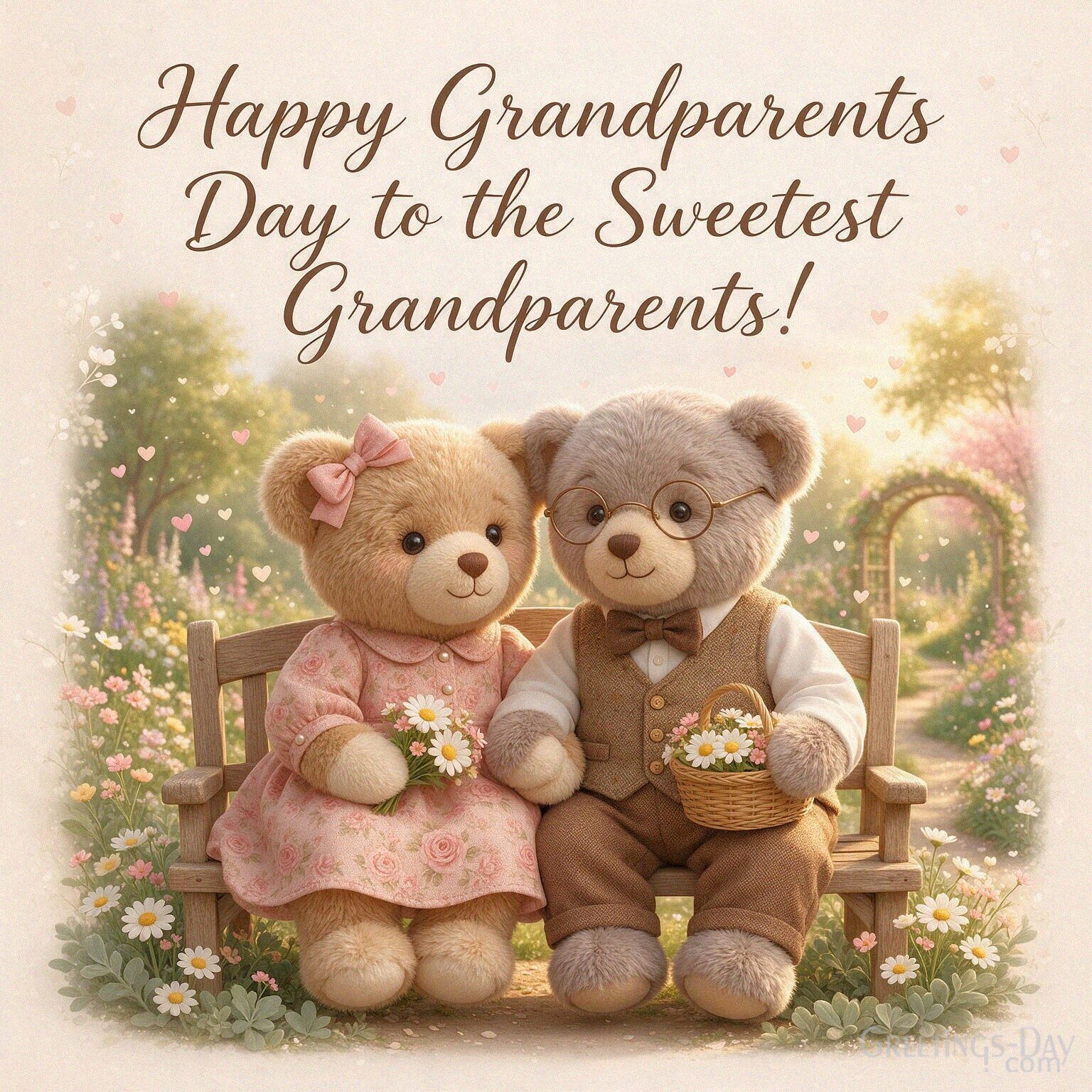 Happy Grandparents Day to the Sweetest Grandparents!