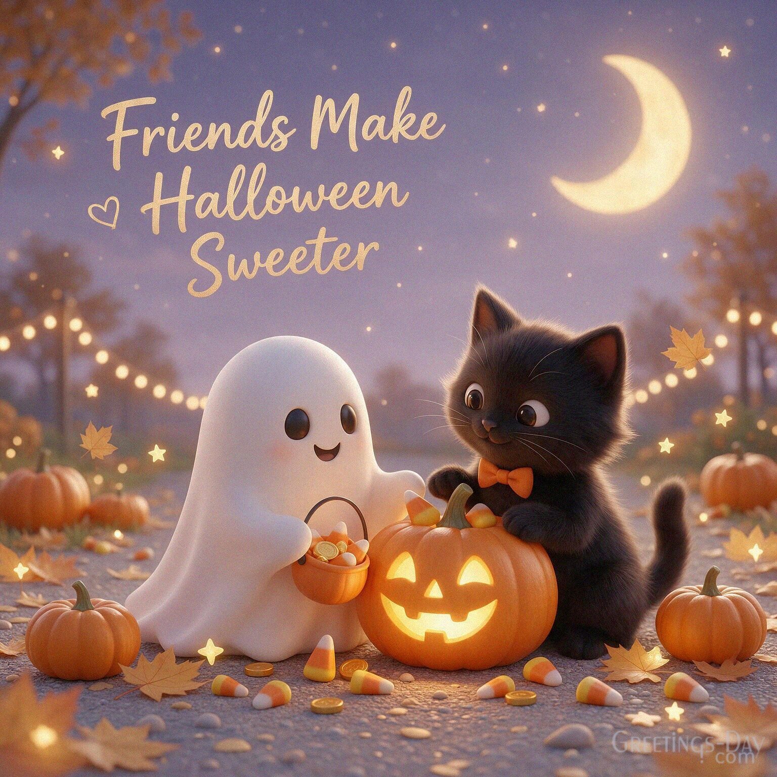 Friends Make Halloween Sweeter