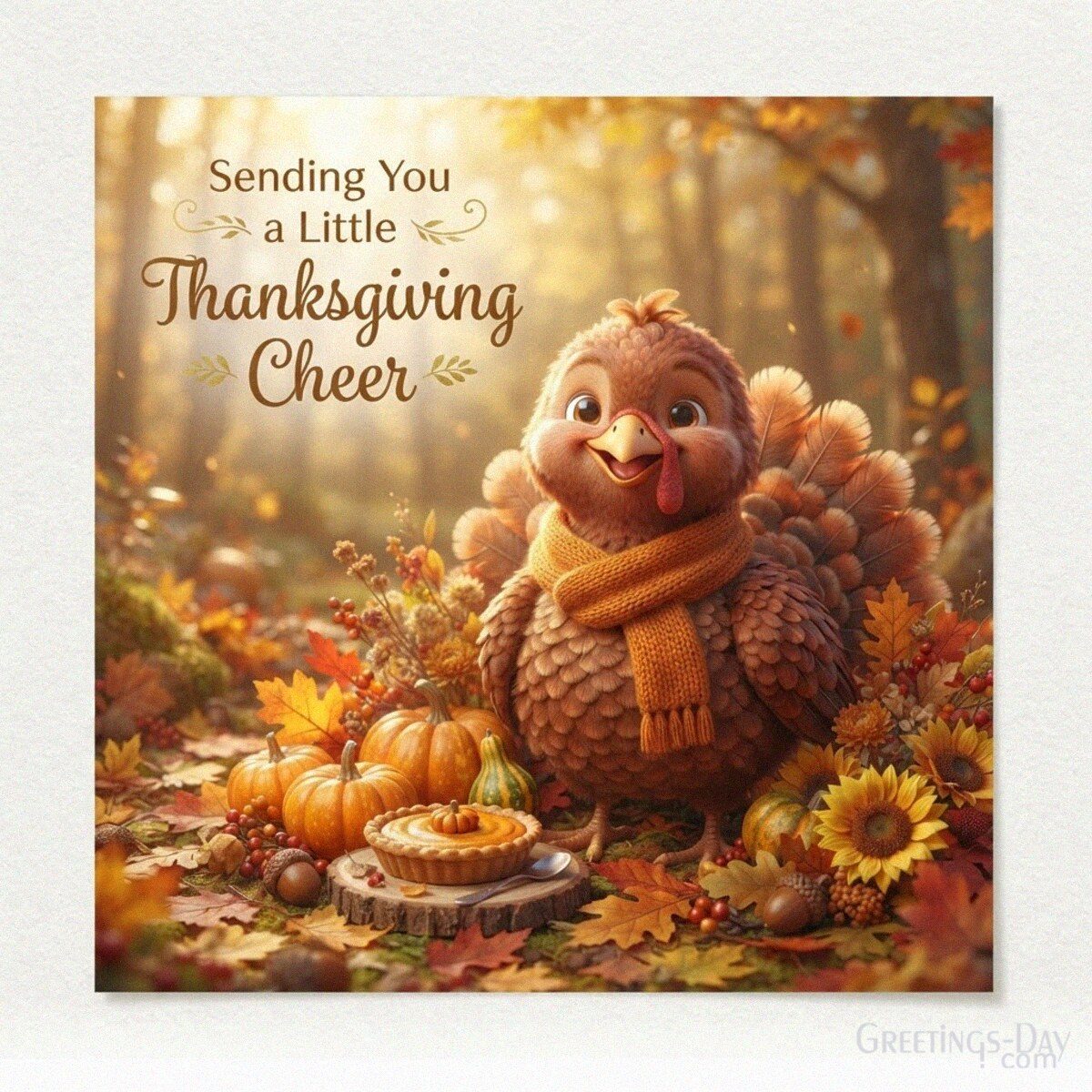 Sending You a Little Thanksgiving Cheer