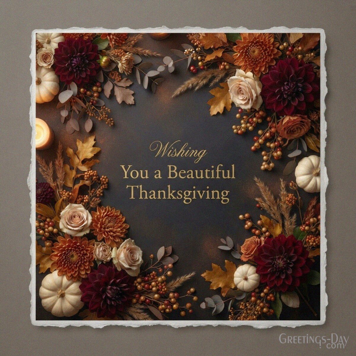 Wishing You a Beautiful Thanksgiving