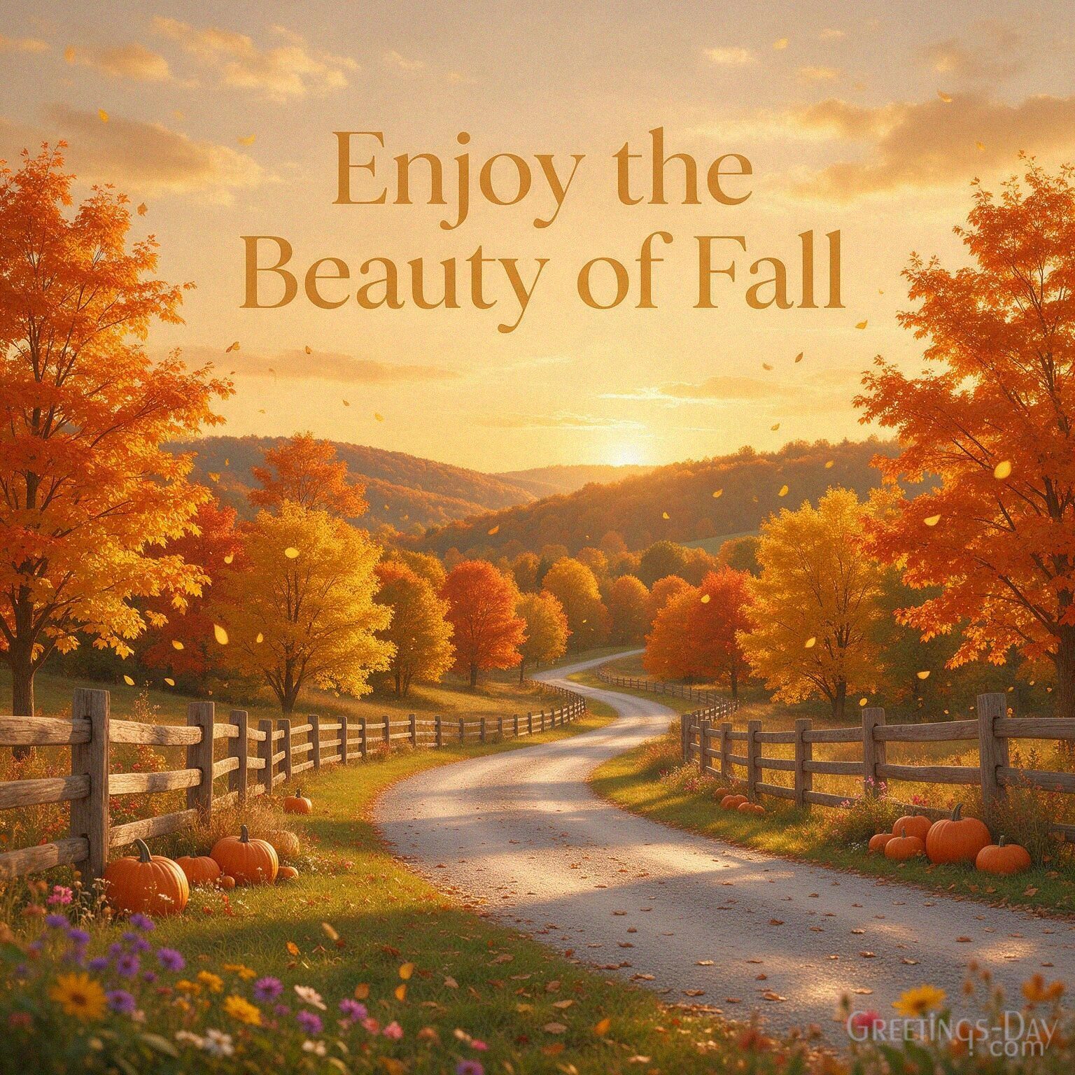 Enjoy the Beauty of Fall