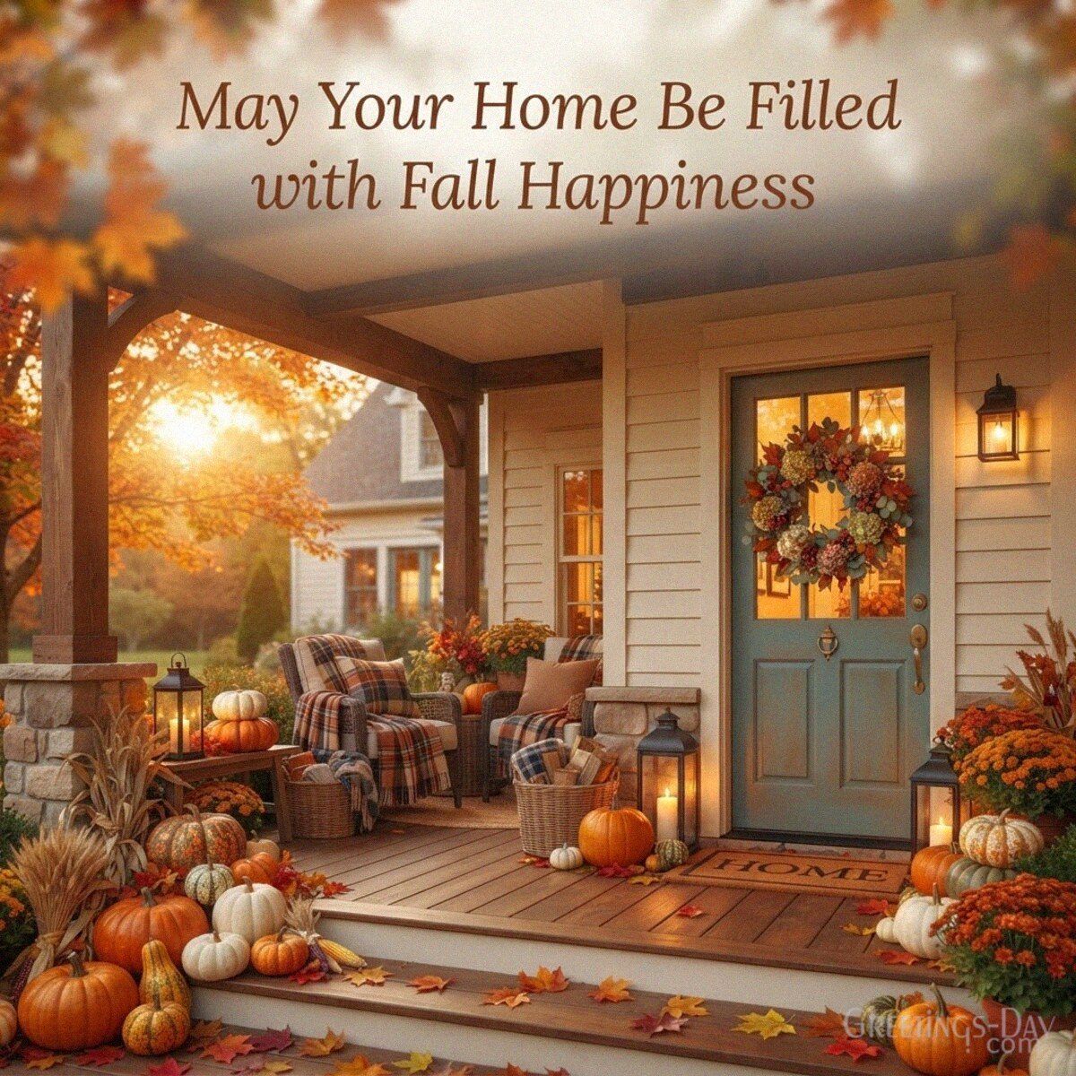 May Your Home Be Filled with Fall Happiness