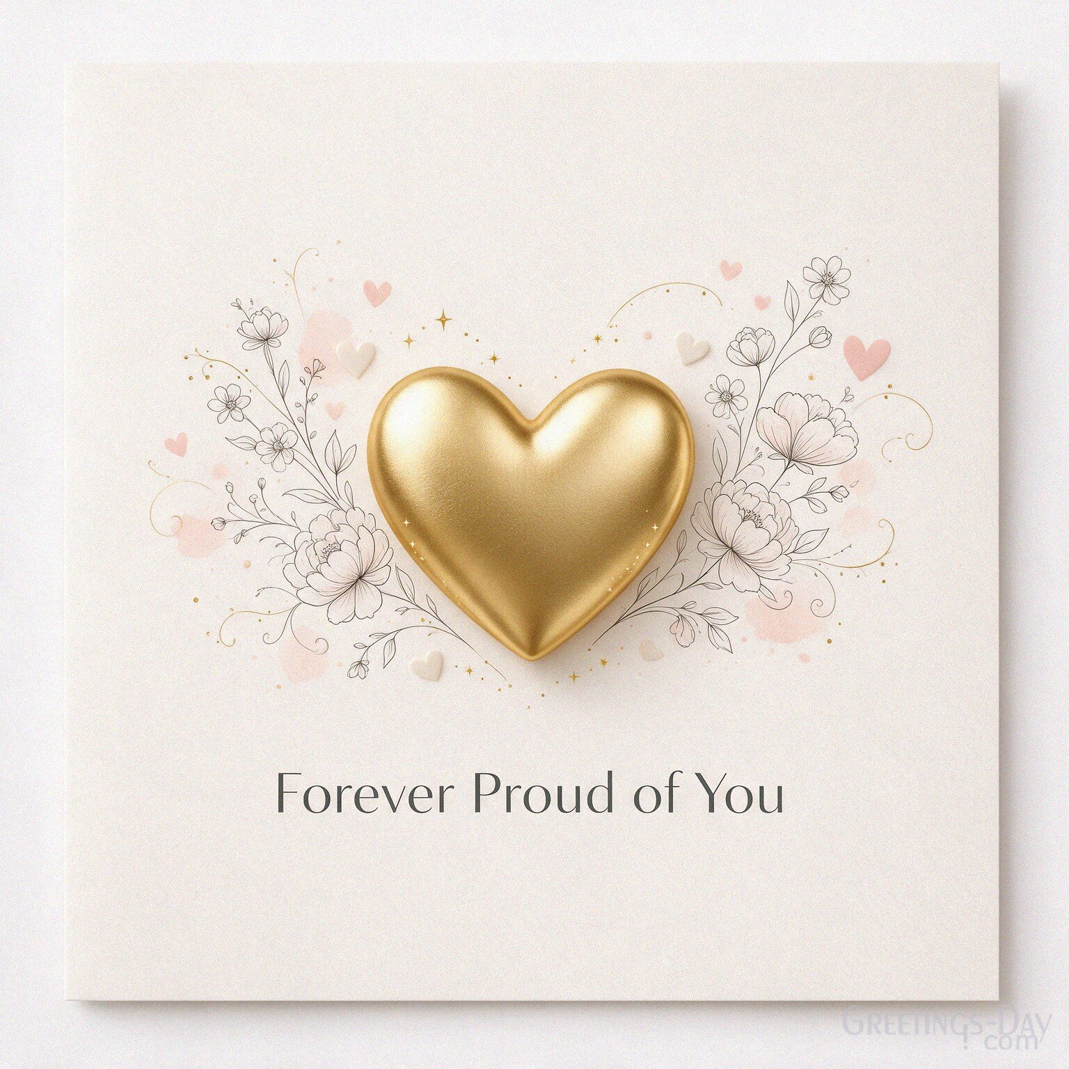 Forever Proud of the Daughter You Are