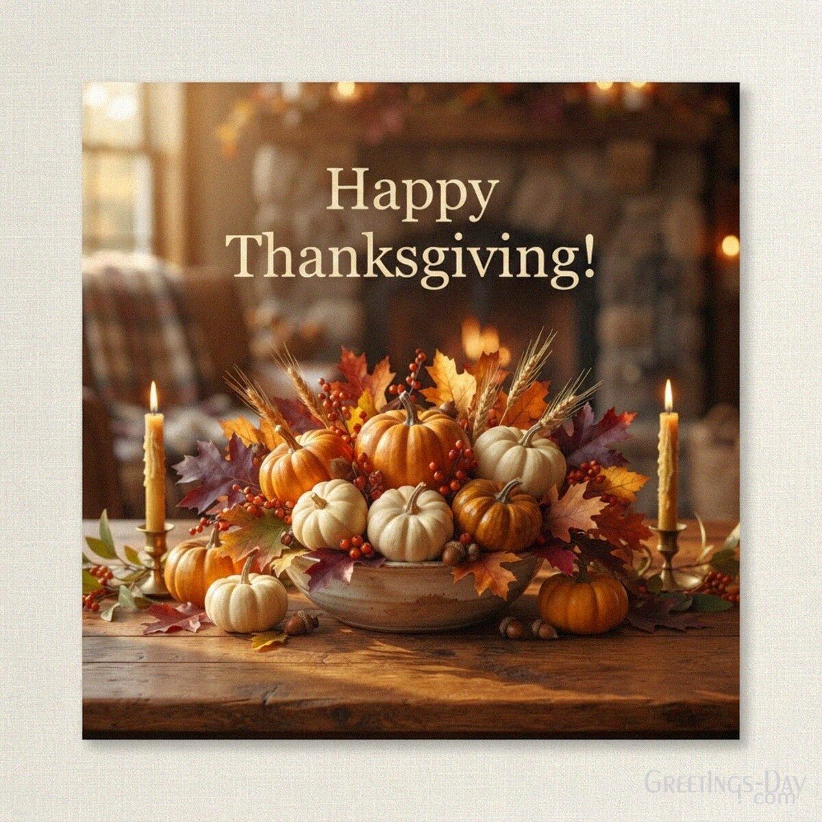 Happy Thanksgiving Filled With Gratitude and Joy