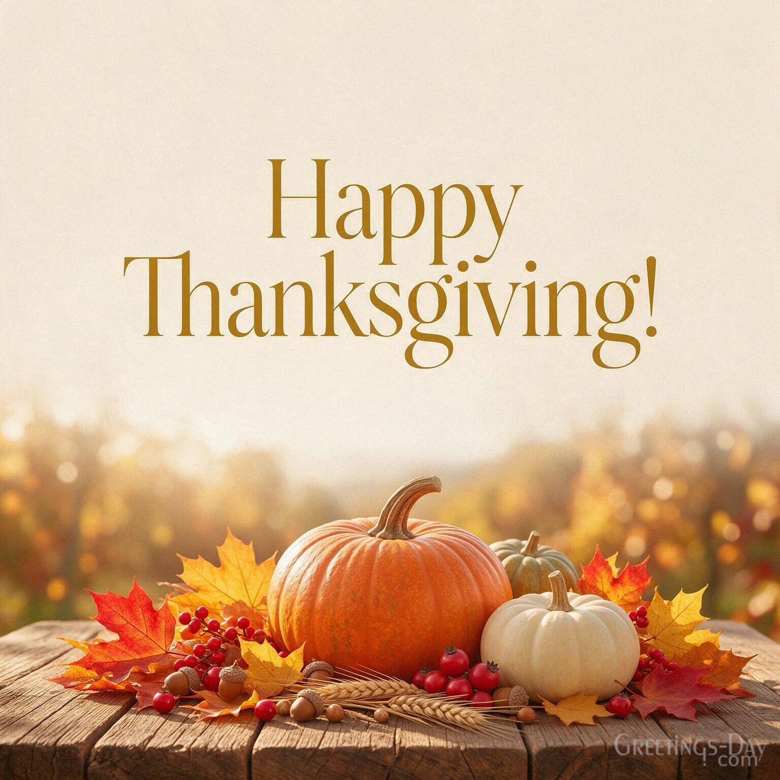 Happy Thanksgiving Filled With Warmth and Gratitude