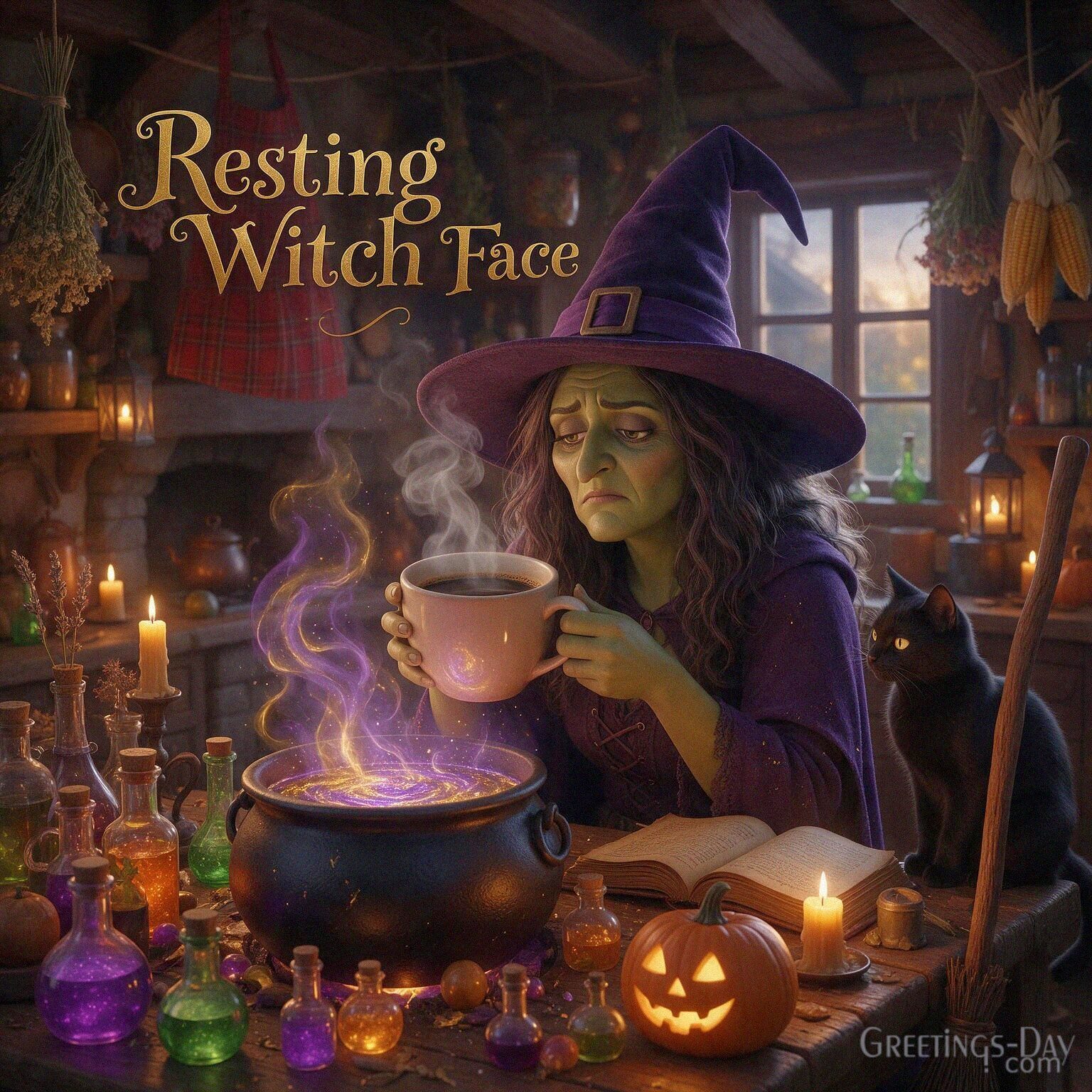 Resting Witch Face