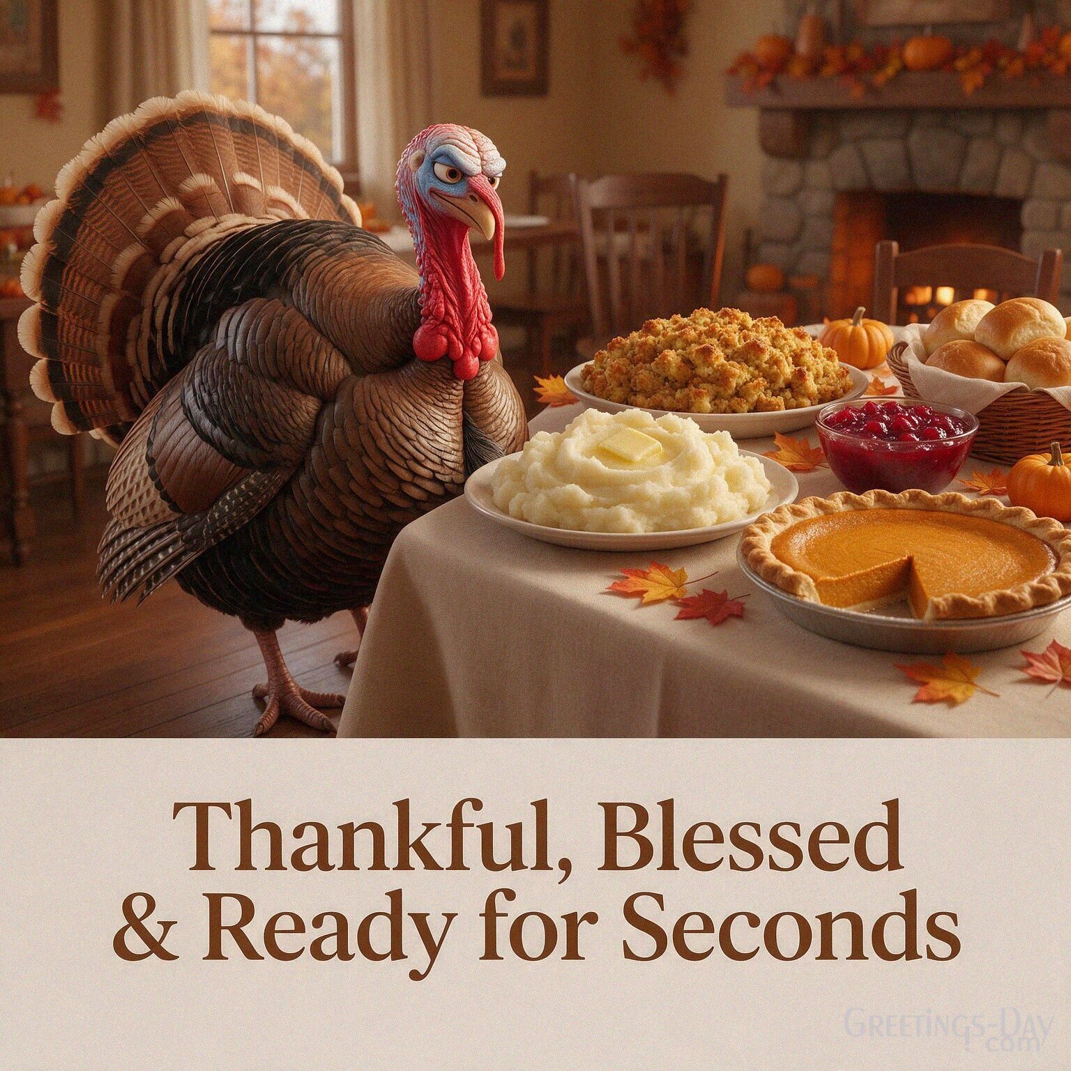 Thankful, Blessed and Ready for Seconds