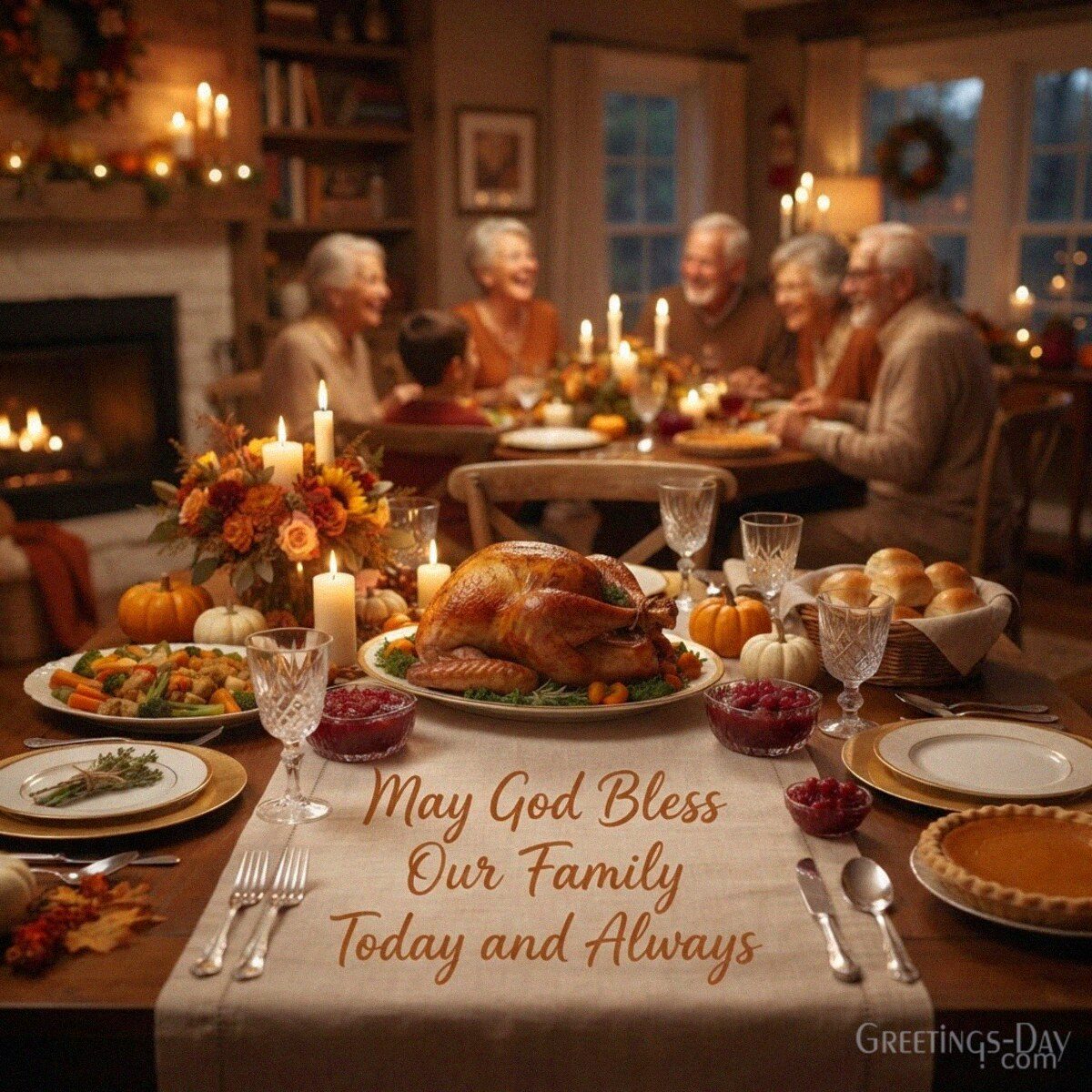 May God Bless Our Family Today and Always