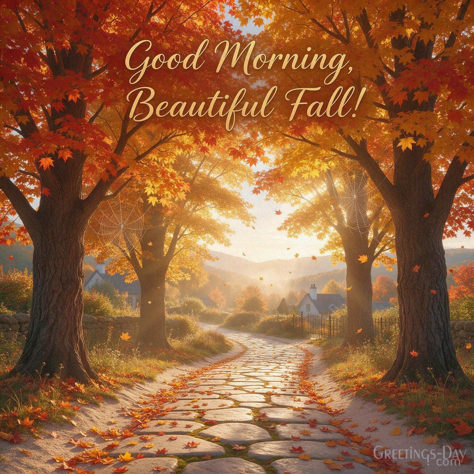 Good Morning, Beautiful Fall!