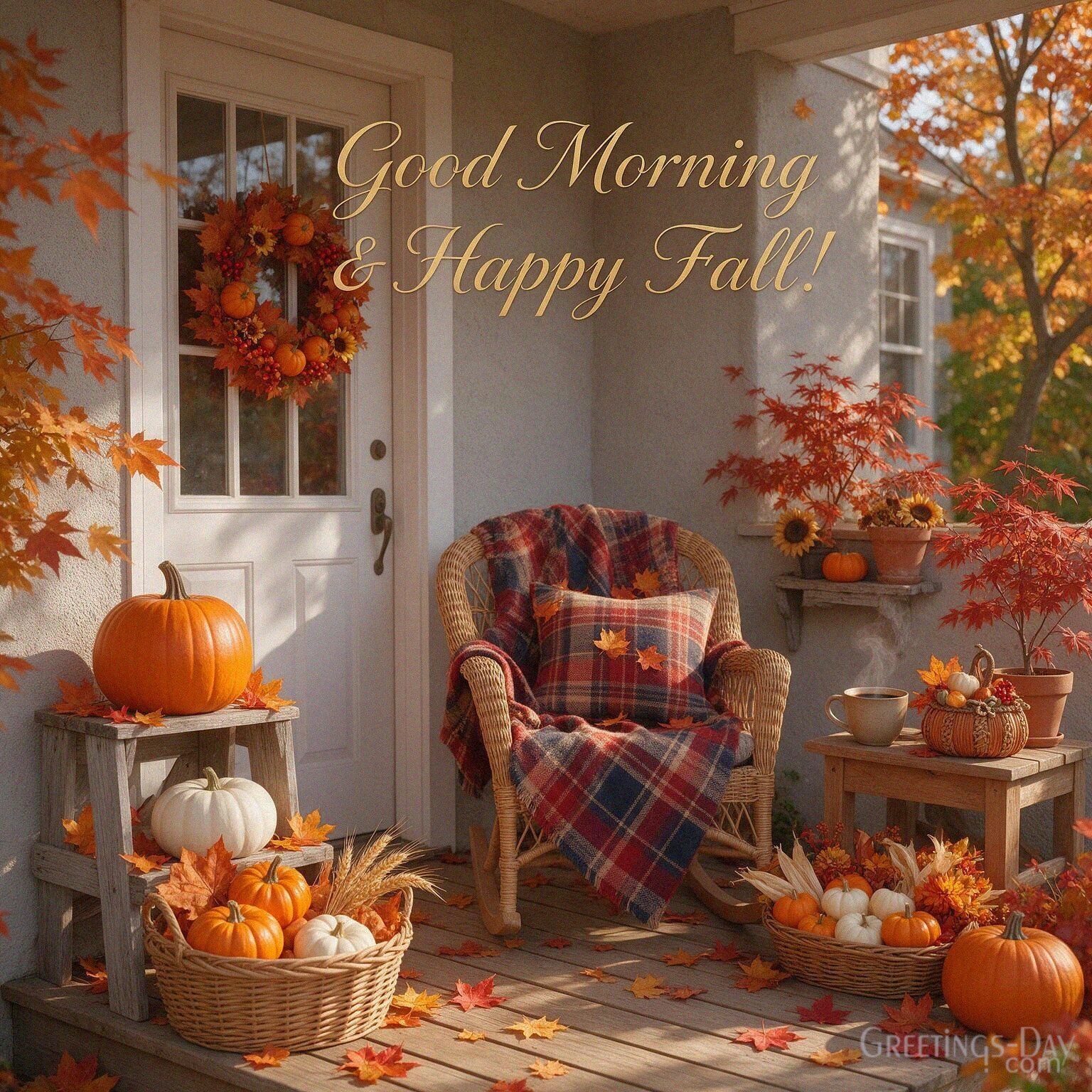Good Morning & Happy Fall!
