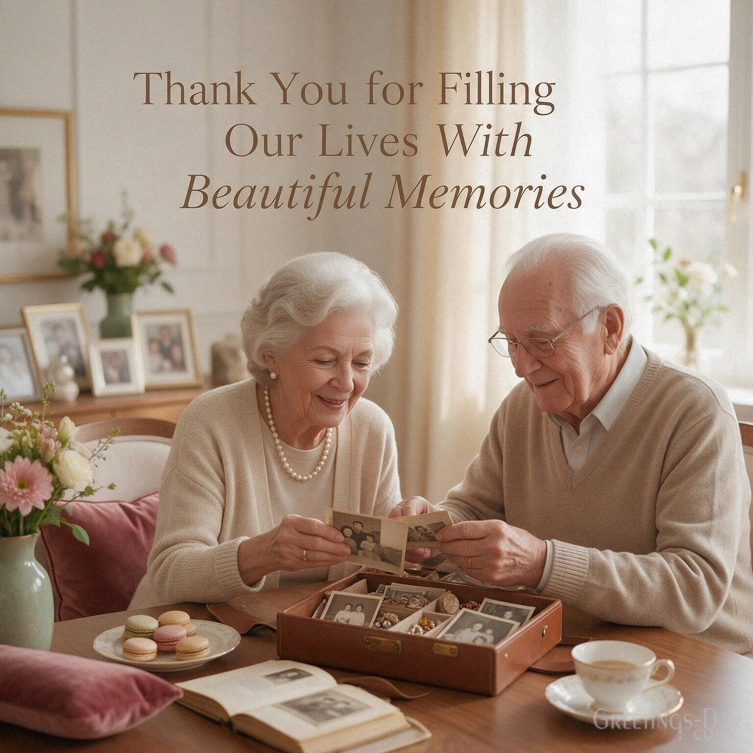 Thank You for Filling Our Lives With Beautiful Memories