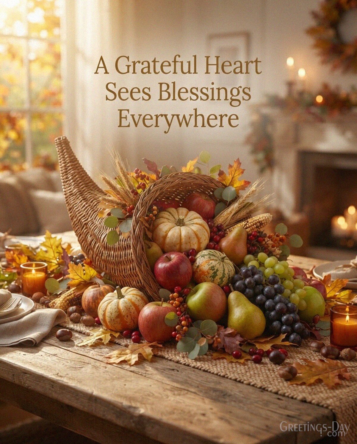 A Grateful Heart Sees Blessings Everywhere