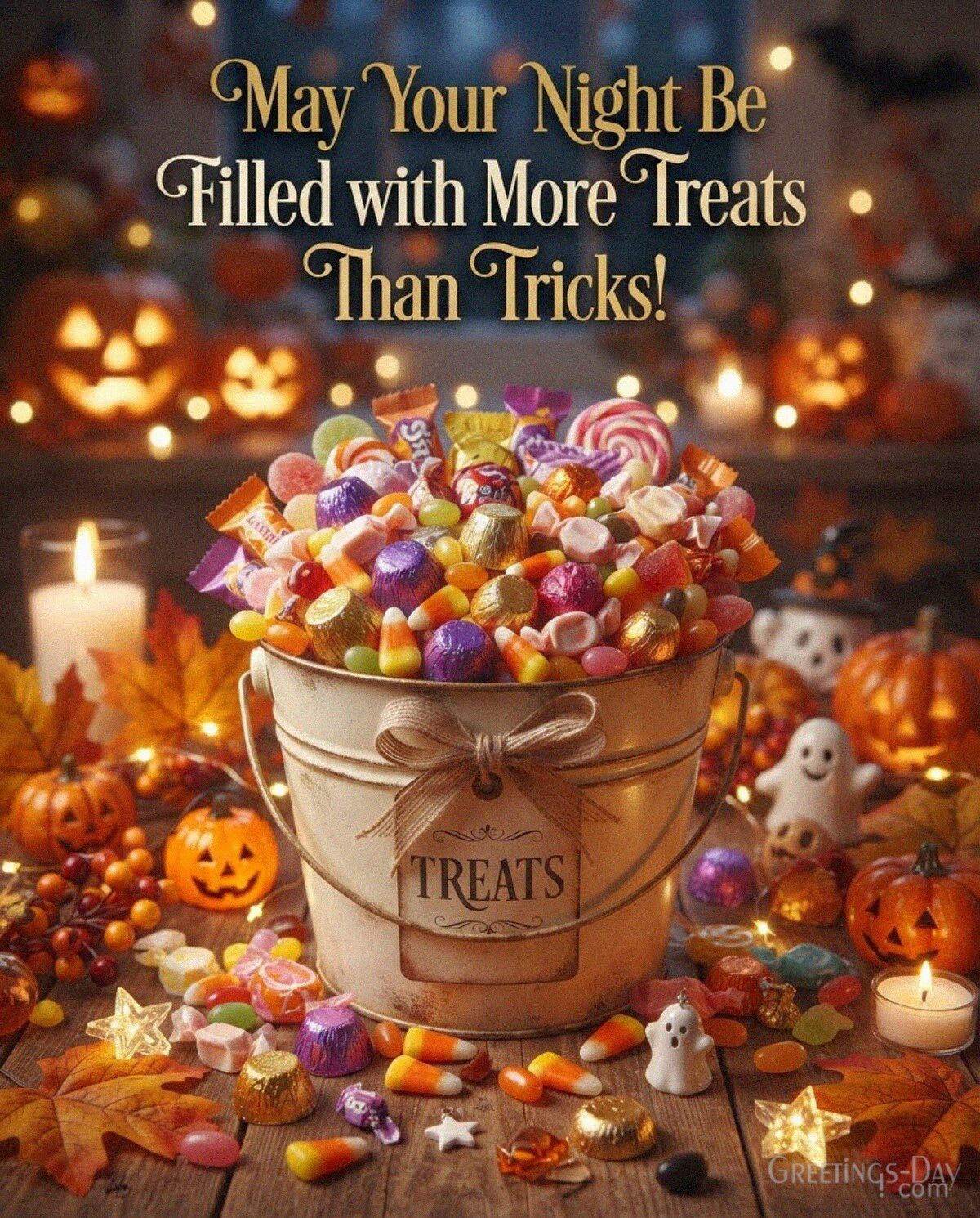 May Your Night Be Filled with More Treats Than Tricks!