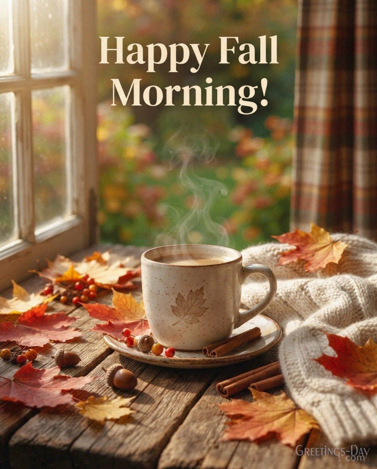 Happy Fall Morning!