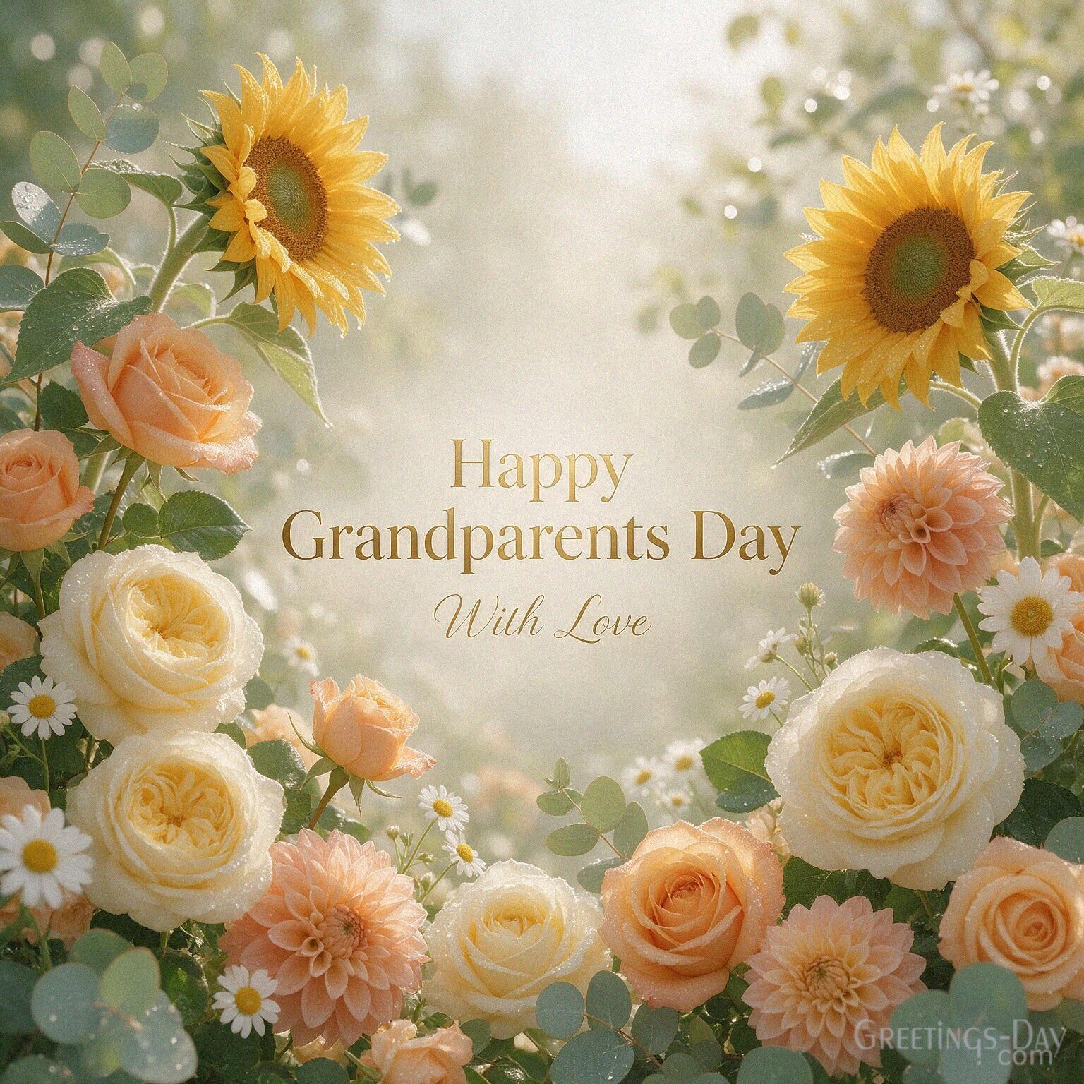 Happy Grandparents Day With Love