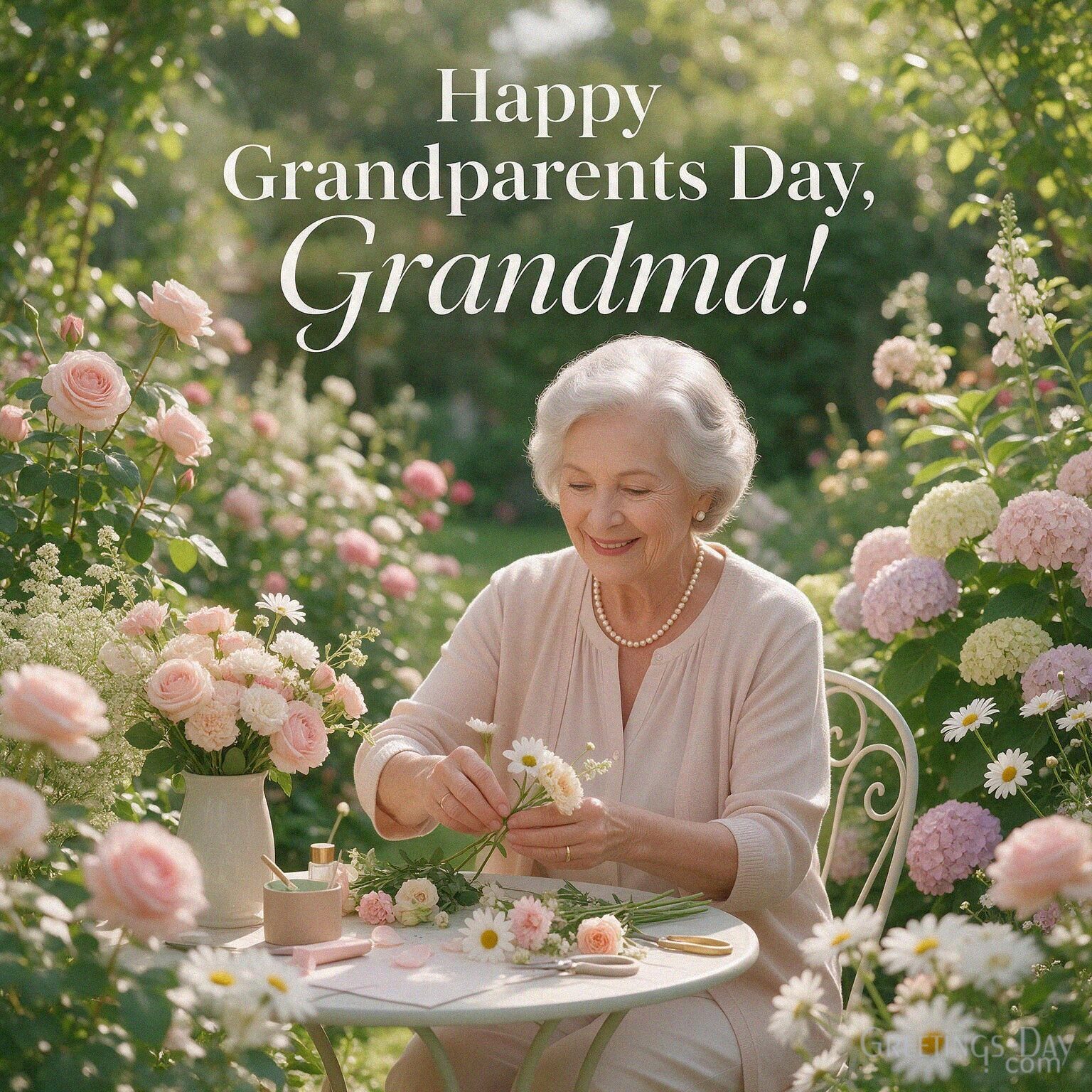 Happy Grandparents Day, Grandma!
