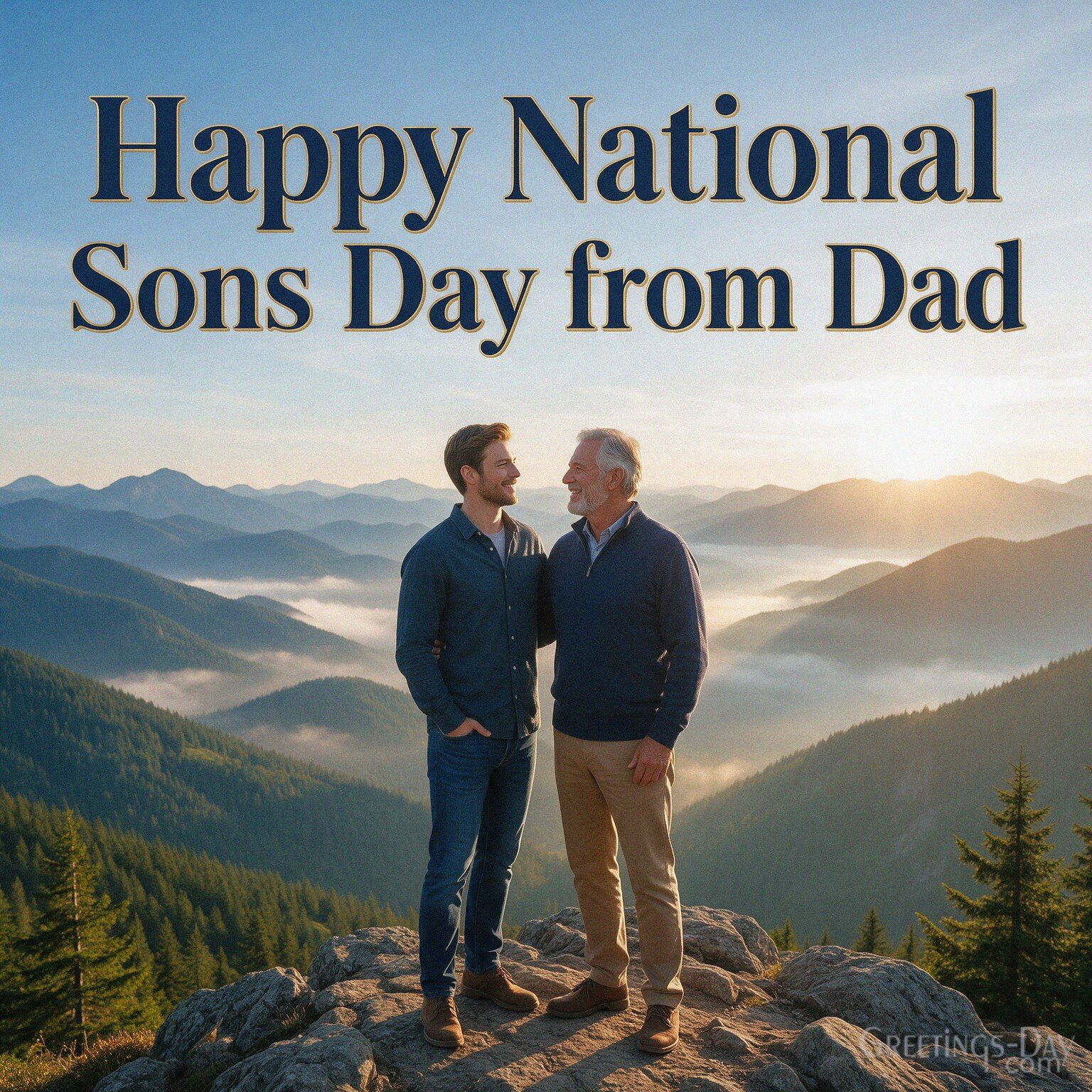 Happy National Sons Day From Dad
