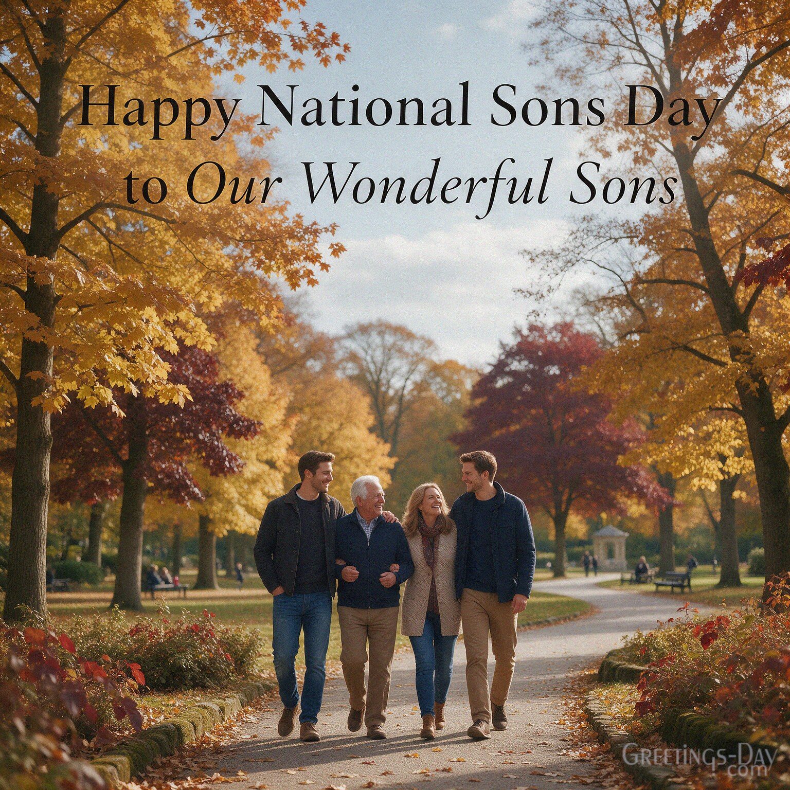 Happy National Sons Day to Our Wonderful Sons
