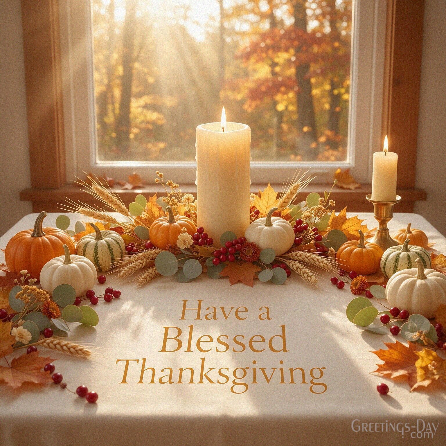 Have a Blessed Thanksgiving