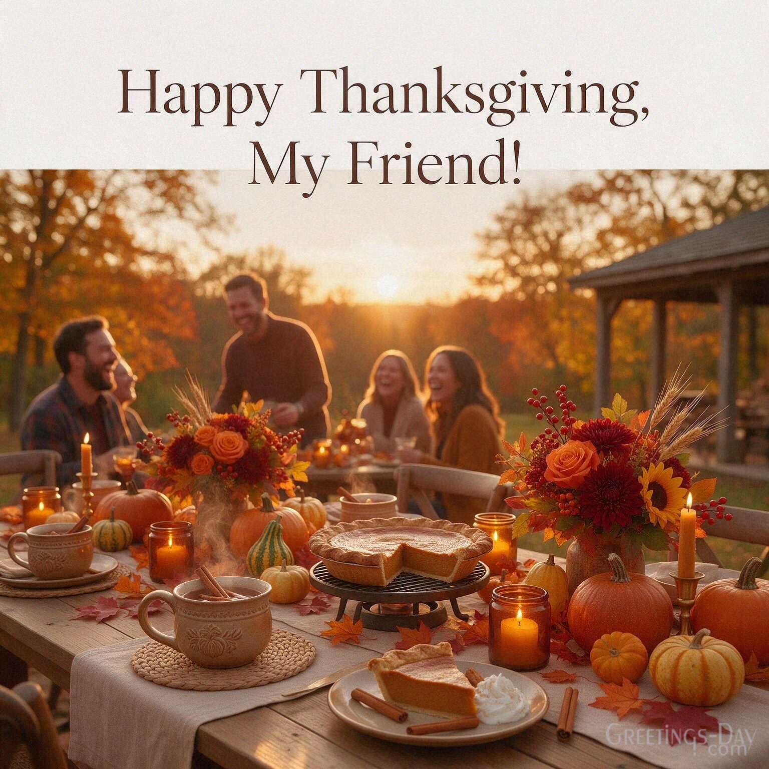 Happy Thanksgiving, My Friend
