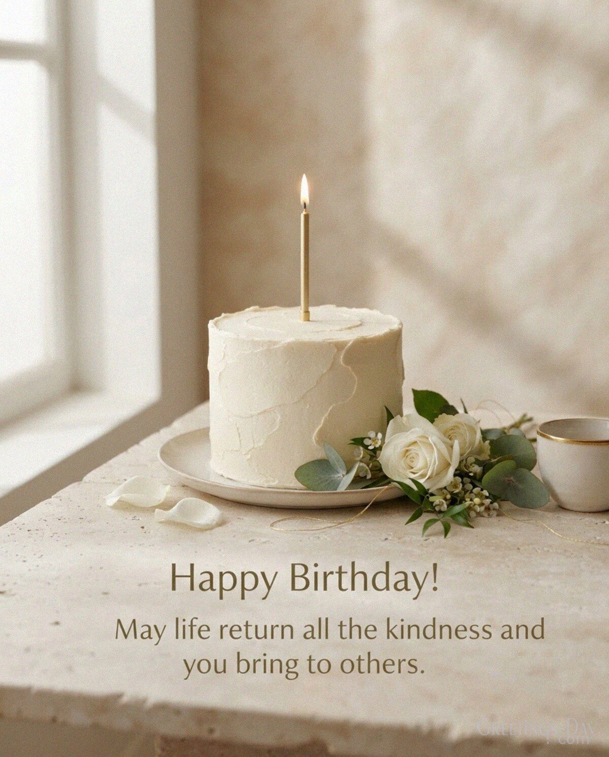May Life Return Your Kindness and Happiness