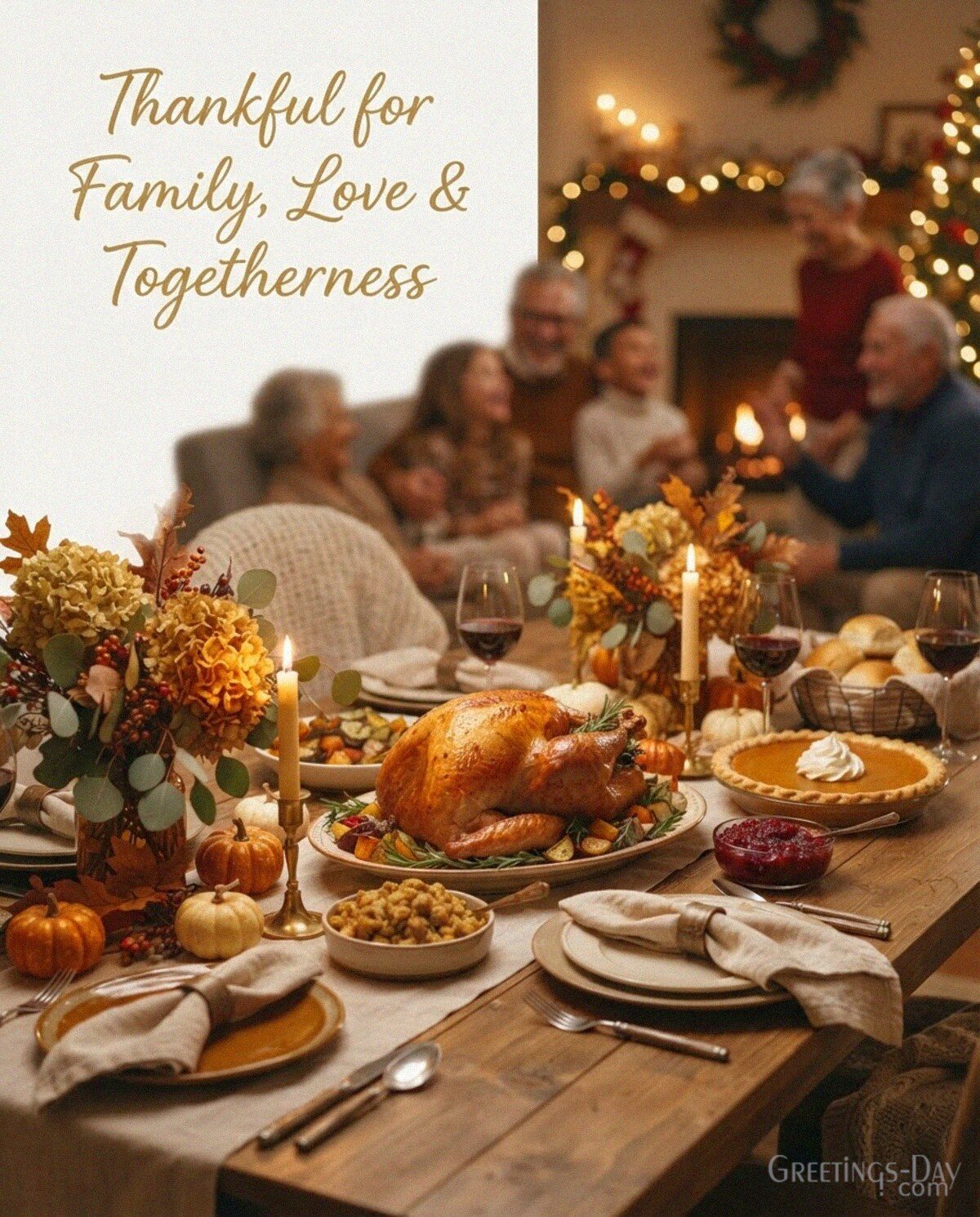Thankful for Family, Love and Togetherness