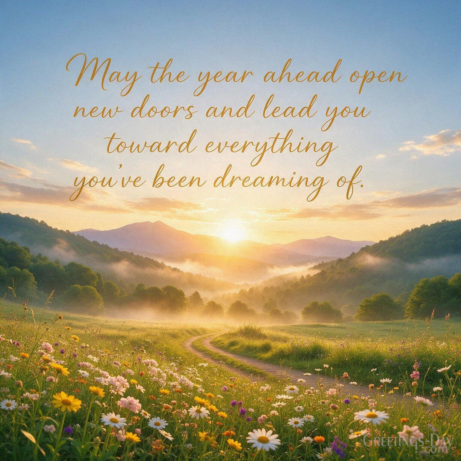 May the Year Ahead Open New Doors