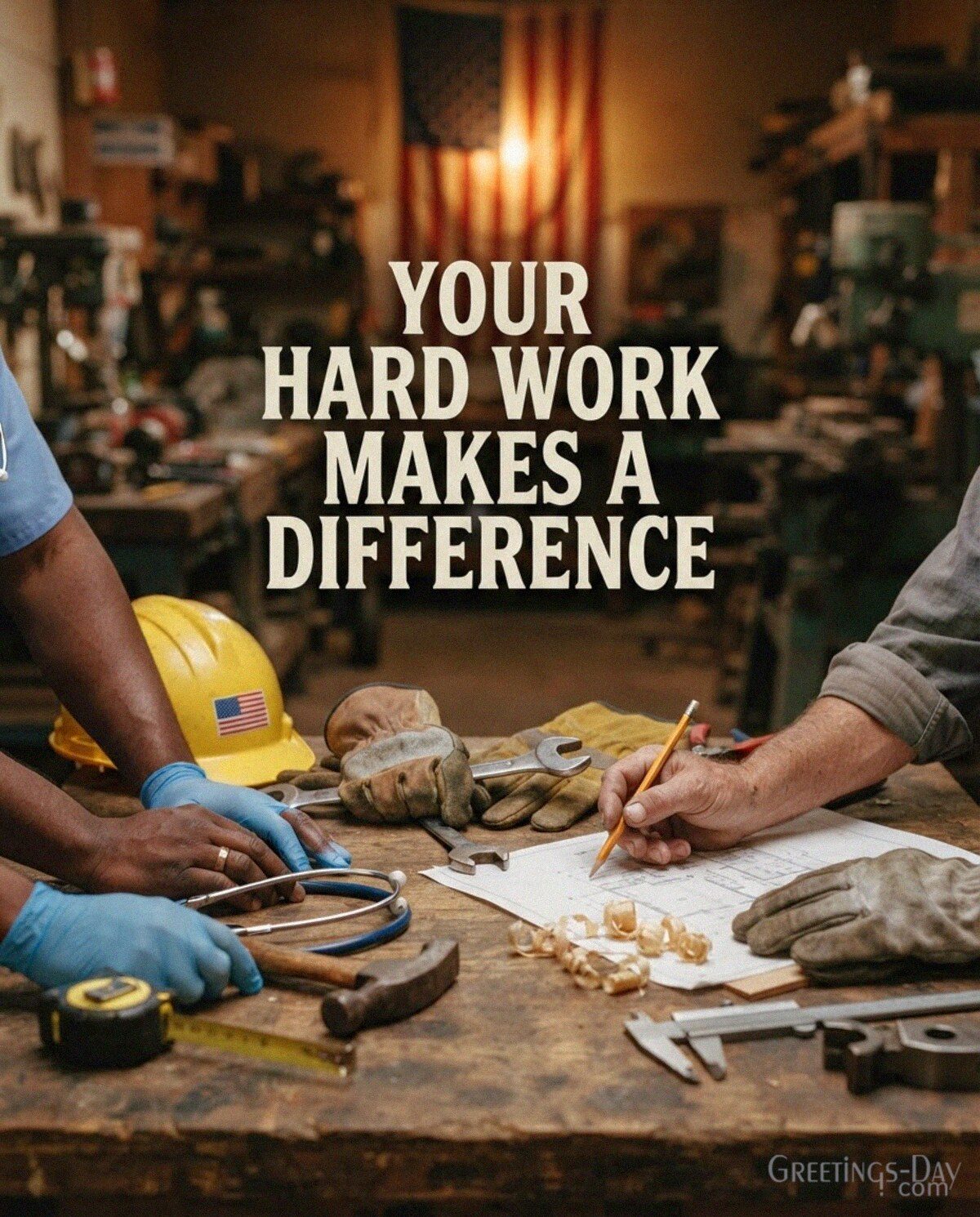 Hard Work Builds Great Things