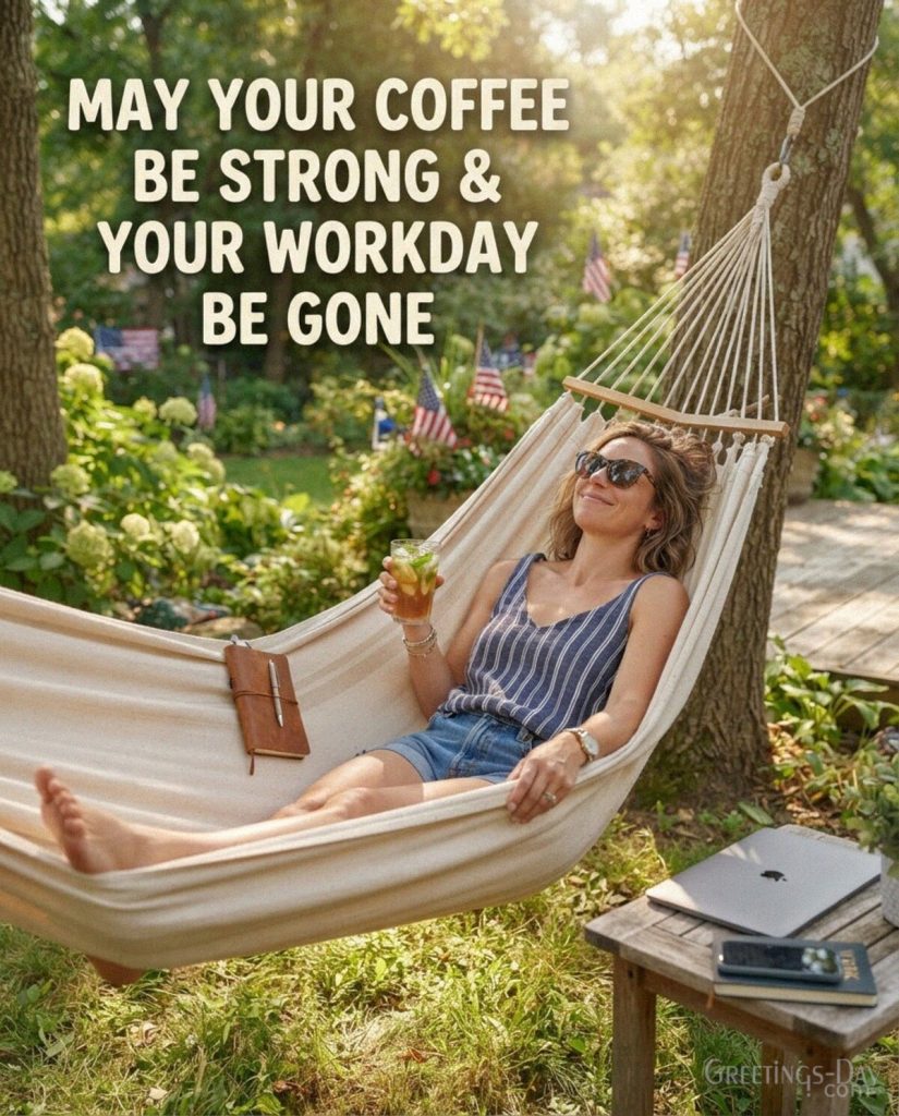 Labor Day card for employees and coworkers with “Thank You for Your Hard Work” appreciation message with the text 