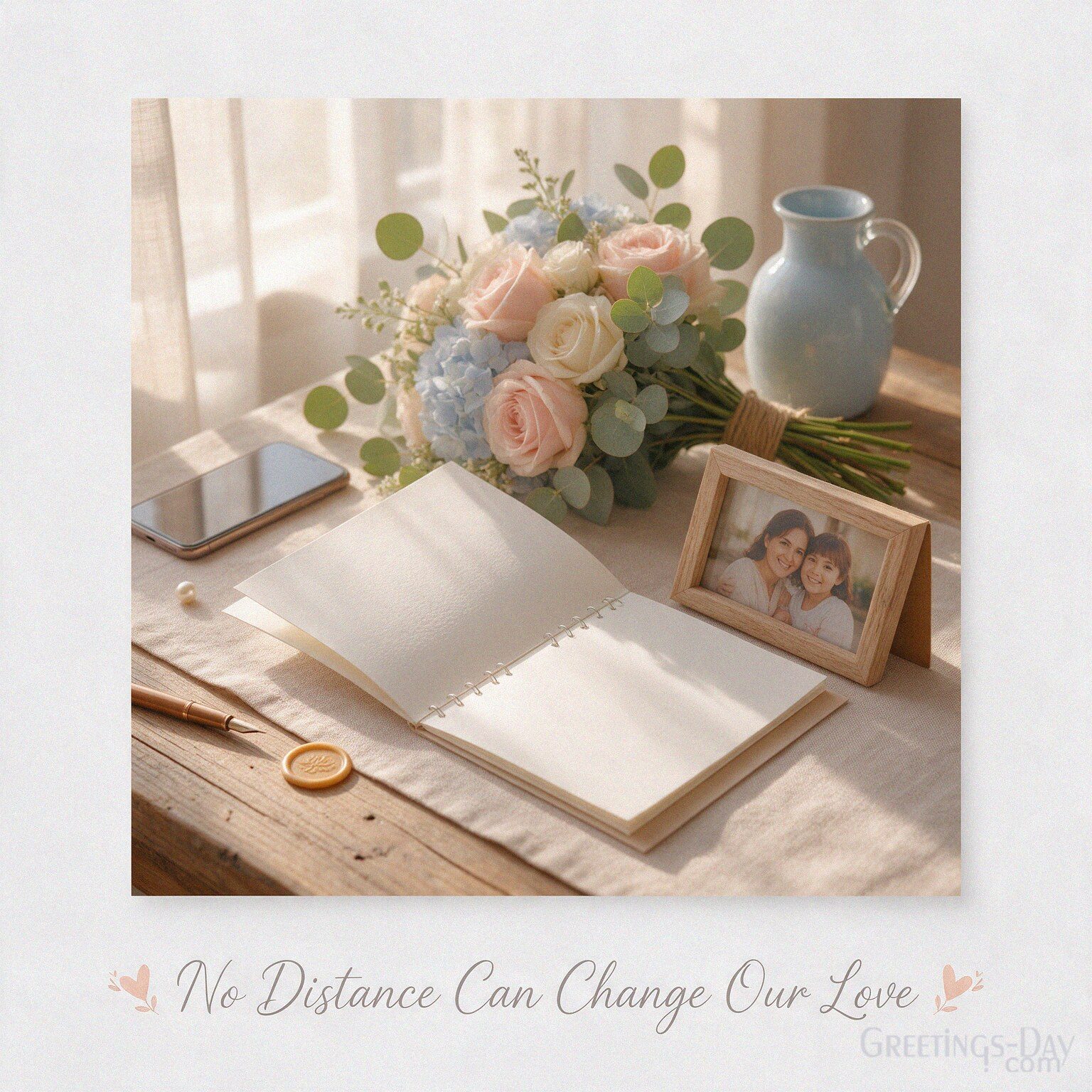 No Distance Can Change Our Love