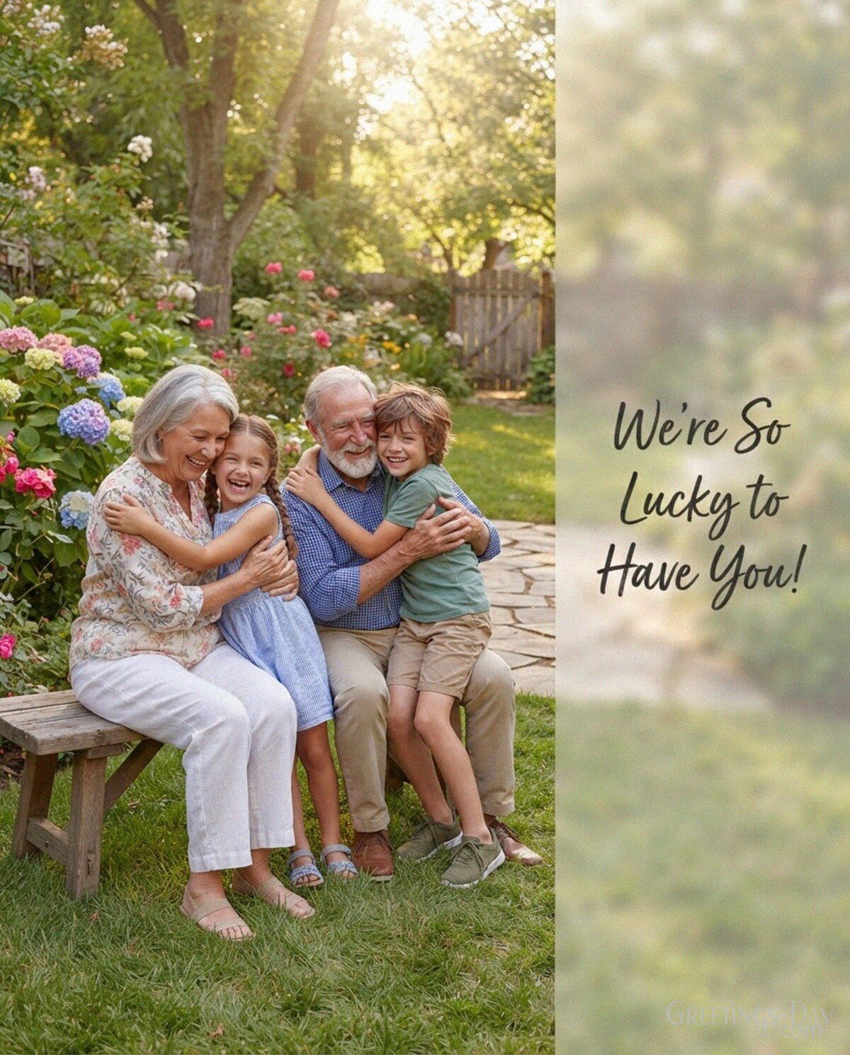 We’re So Lucky to Have You!