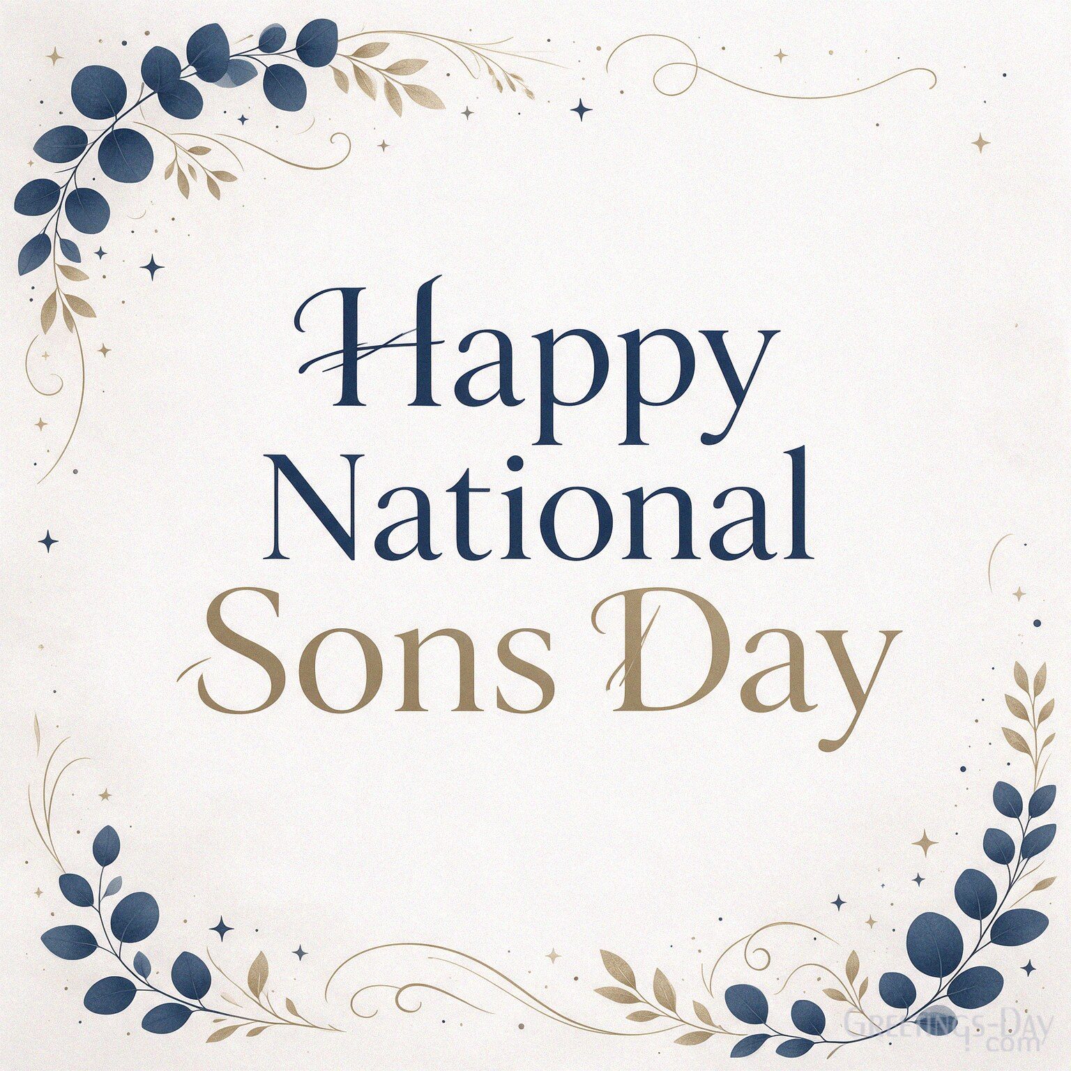 A Timeless Happy National Sons Day Wish