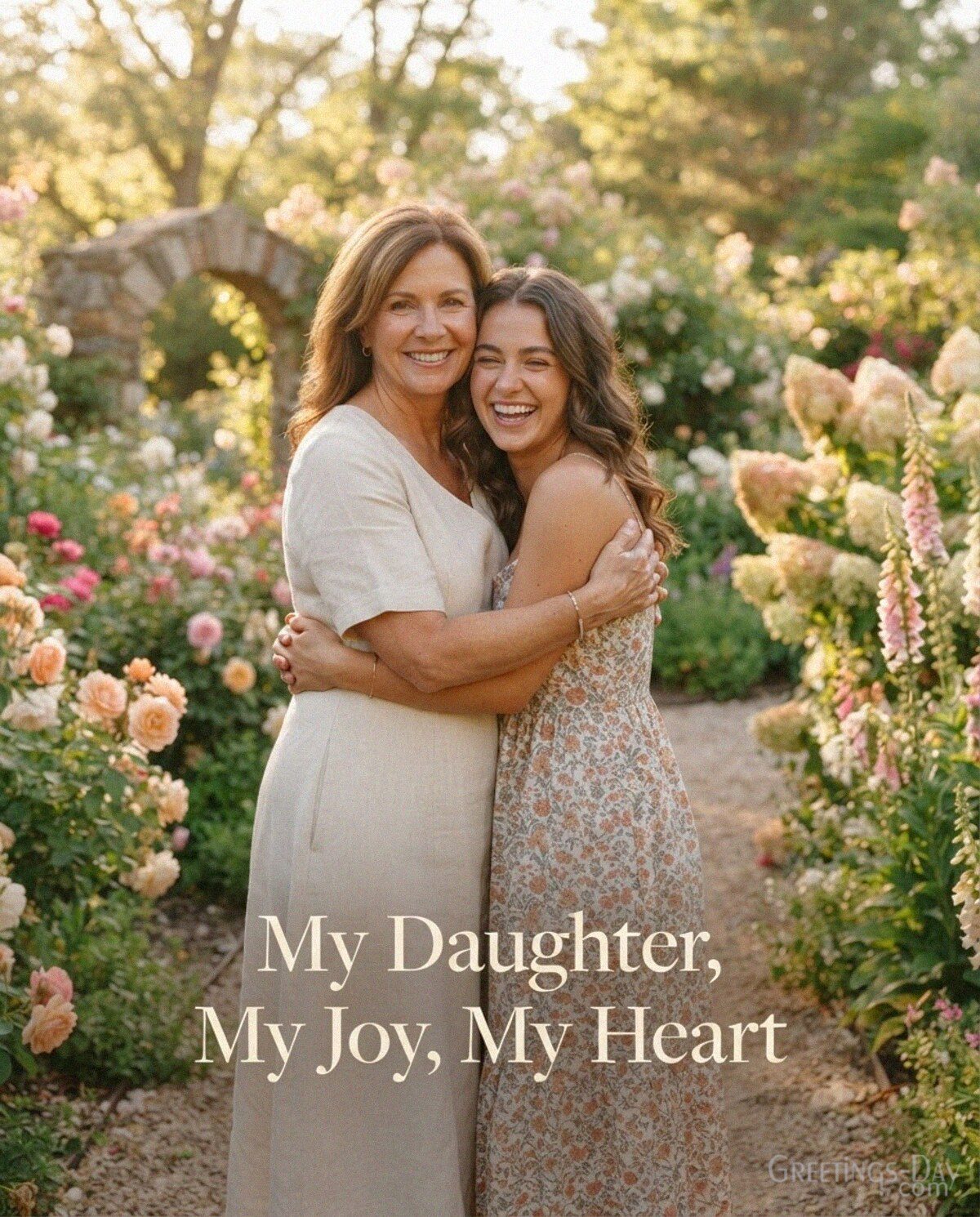 My Daughter Is My Joy and My Heart