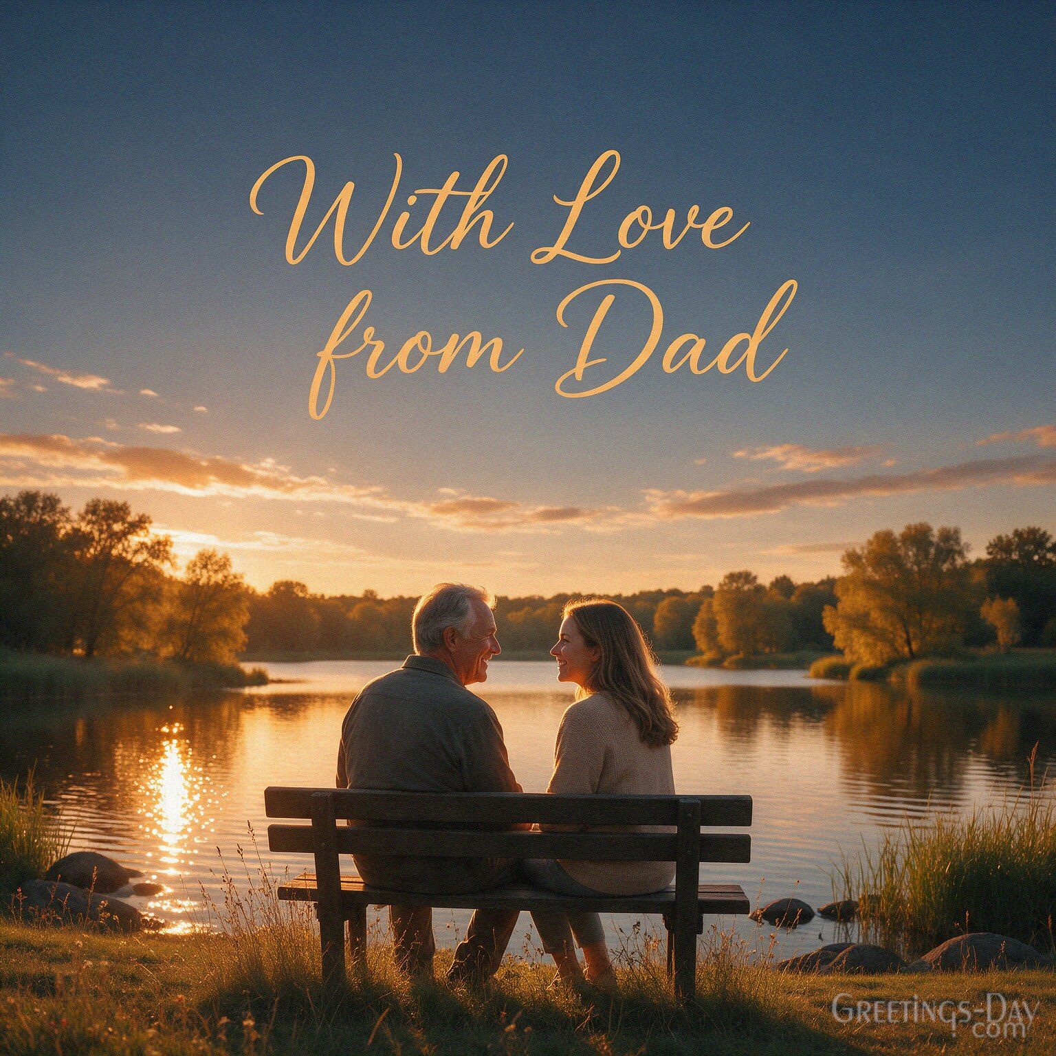 National Daughters Day Wishes with Love from Dad