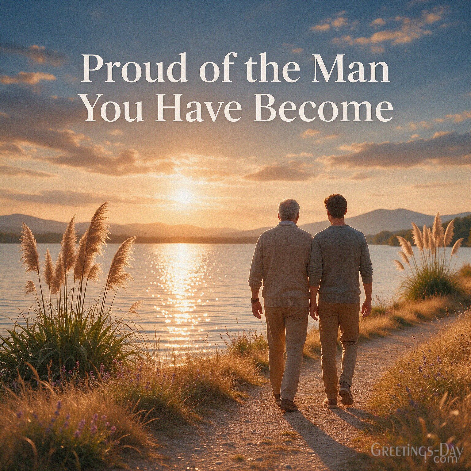Proud of the Man You Have Become
